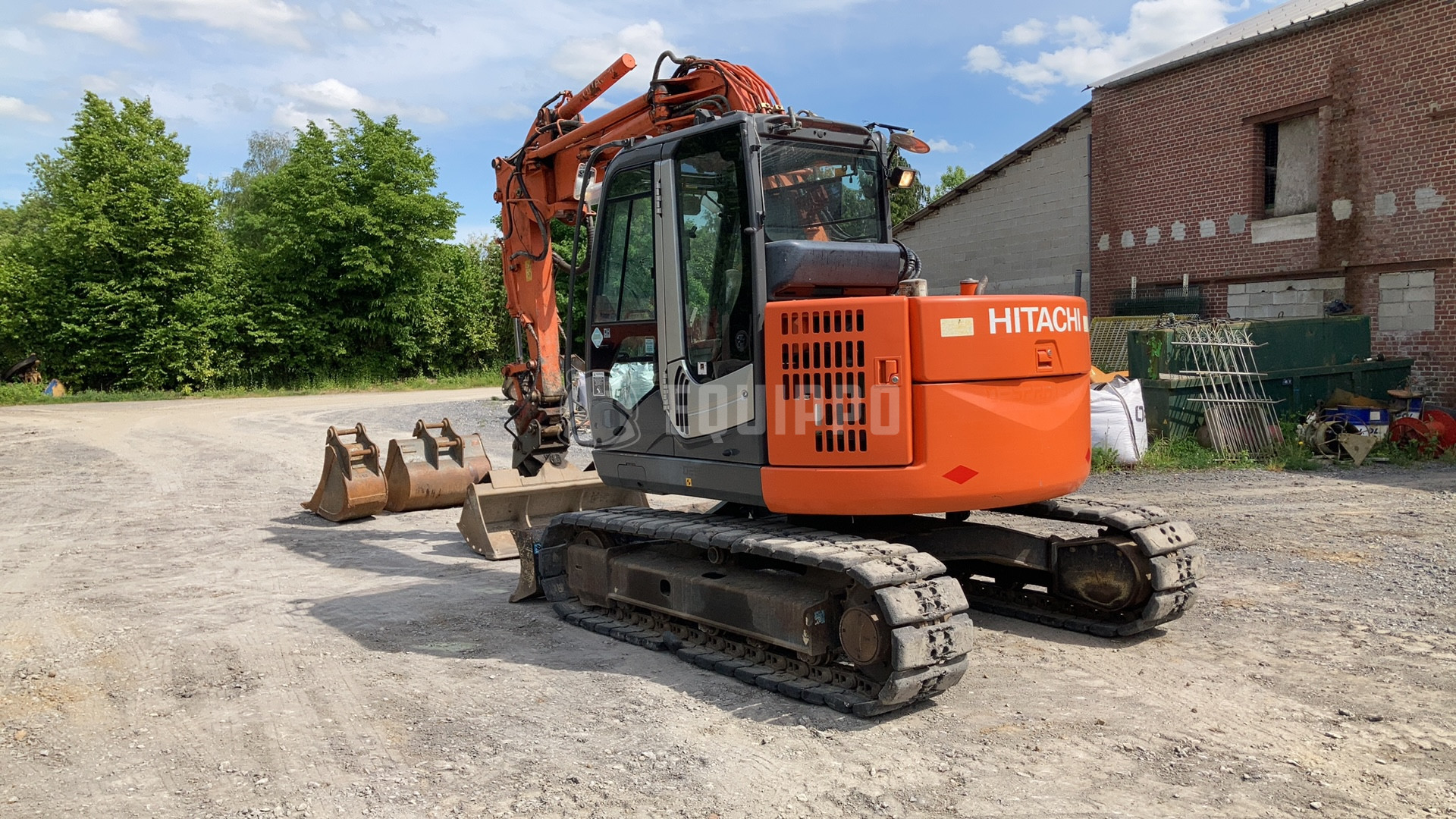 Hitachi ZX 85 US-3 - - Used Tracked Excavator