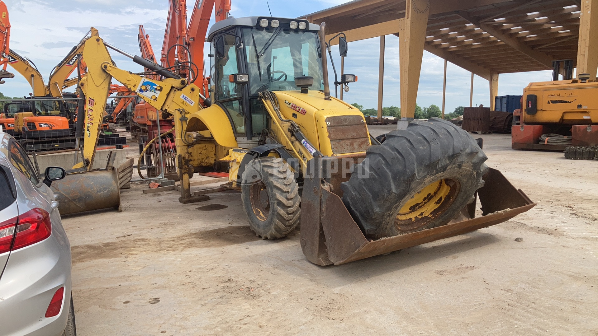 newholland LB 110B - - Used Backhoe Loader
