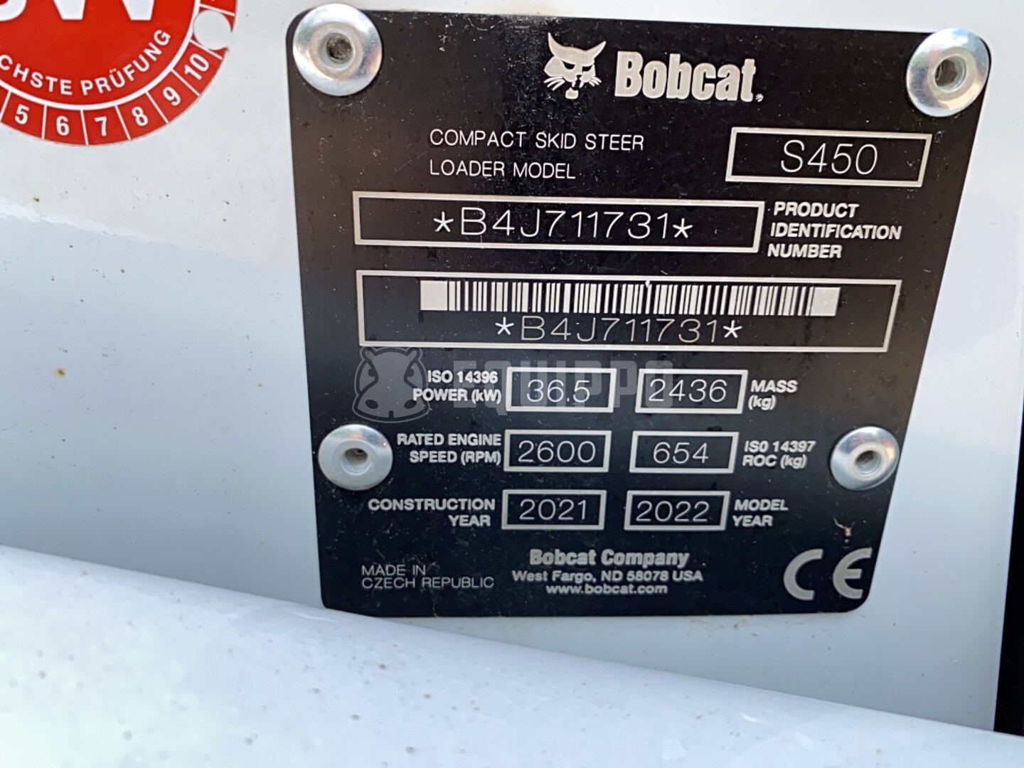 Bobcat S450 - - Used Wheeled Skid Steer