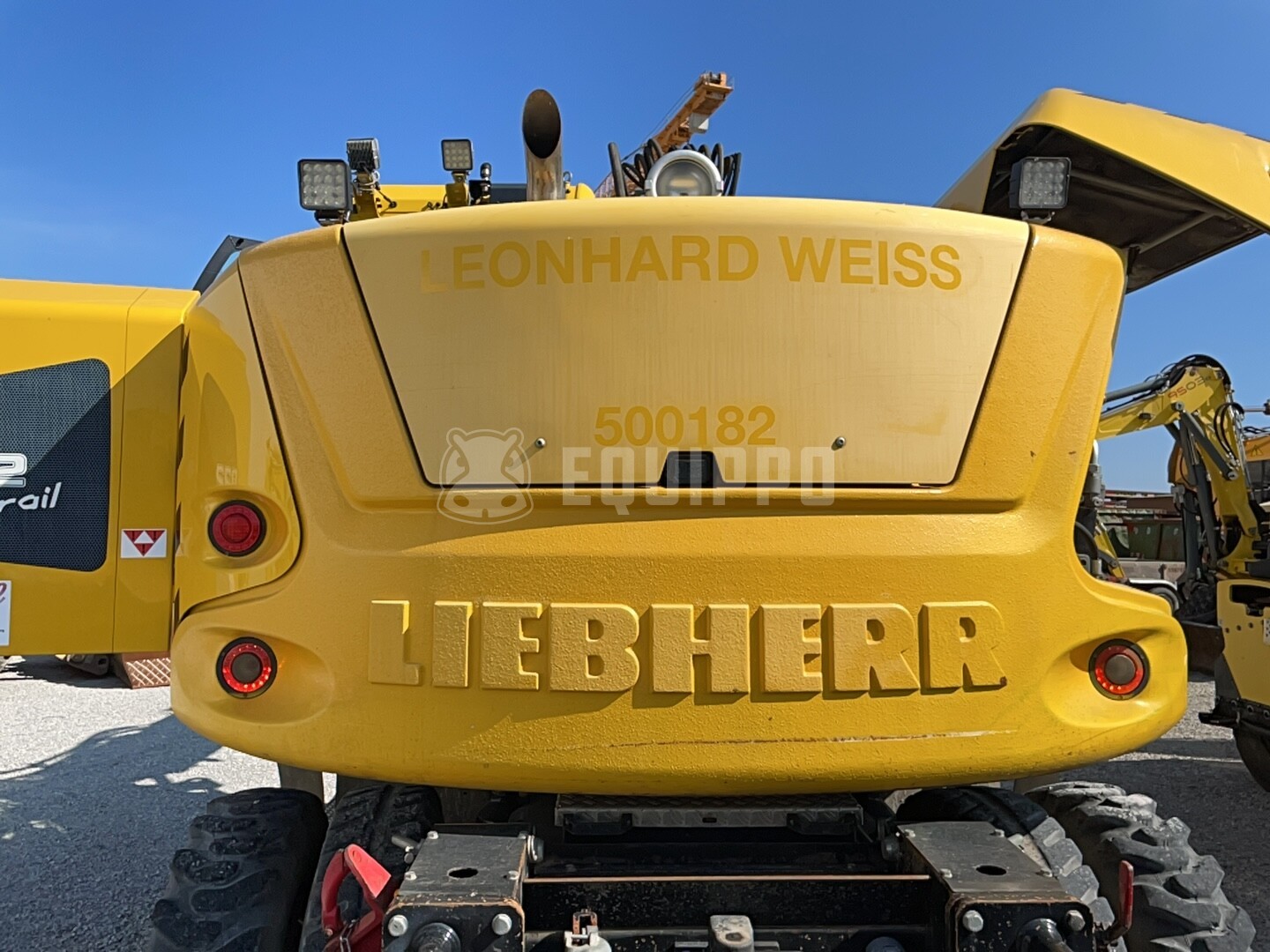 Liebherr A 922 Rail Litronic with railway-permit - - Used Wheeled Excavator