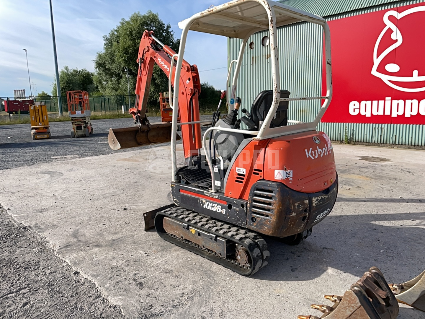 Kubota KX36 Mini excavator - - Used Mini Excavator  < 7t