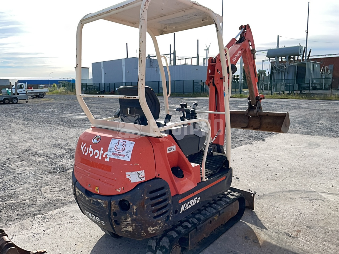 Kubota KX36 Mini excavator - - Used Mini Excavator  < 7t