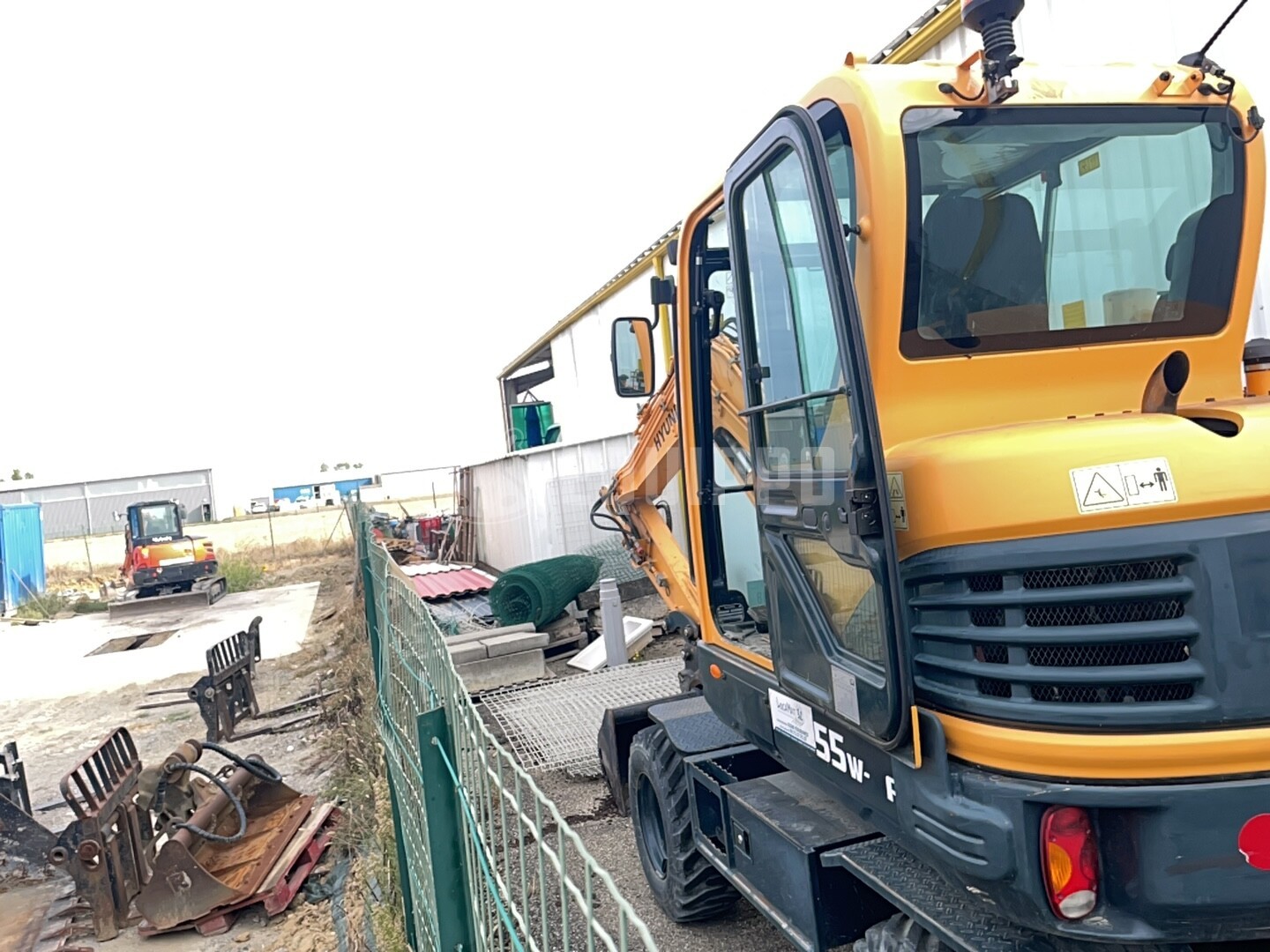 Hyundai R55W-9A  - - Gebrauchte  Mobilbagger