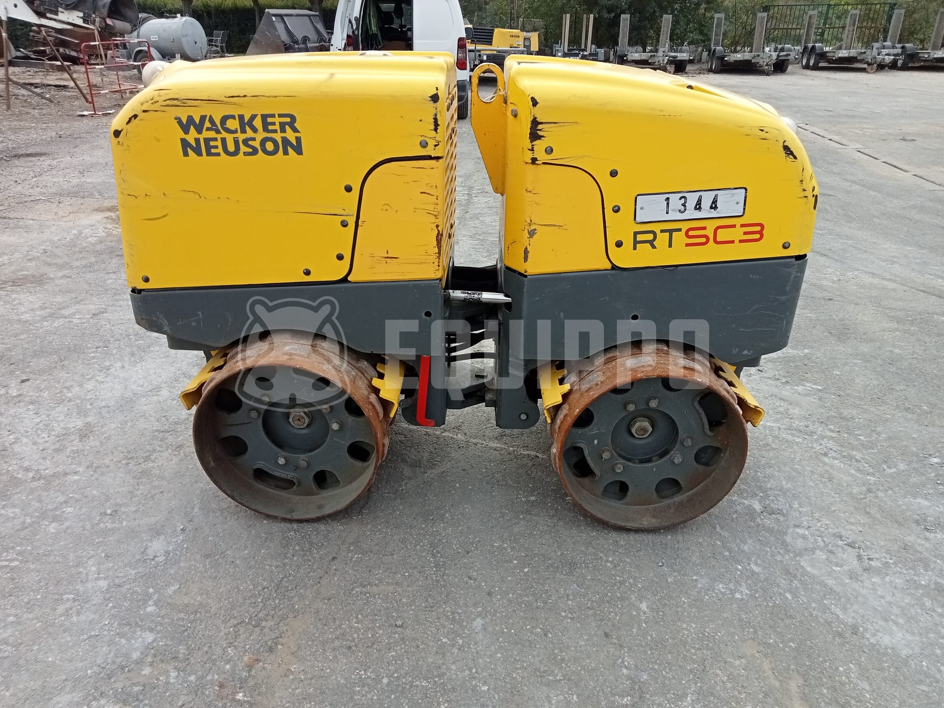 Wacker Neuson RTSC3 - - Rodillo Tándem Usada