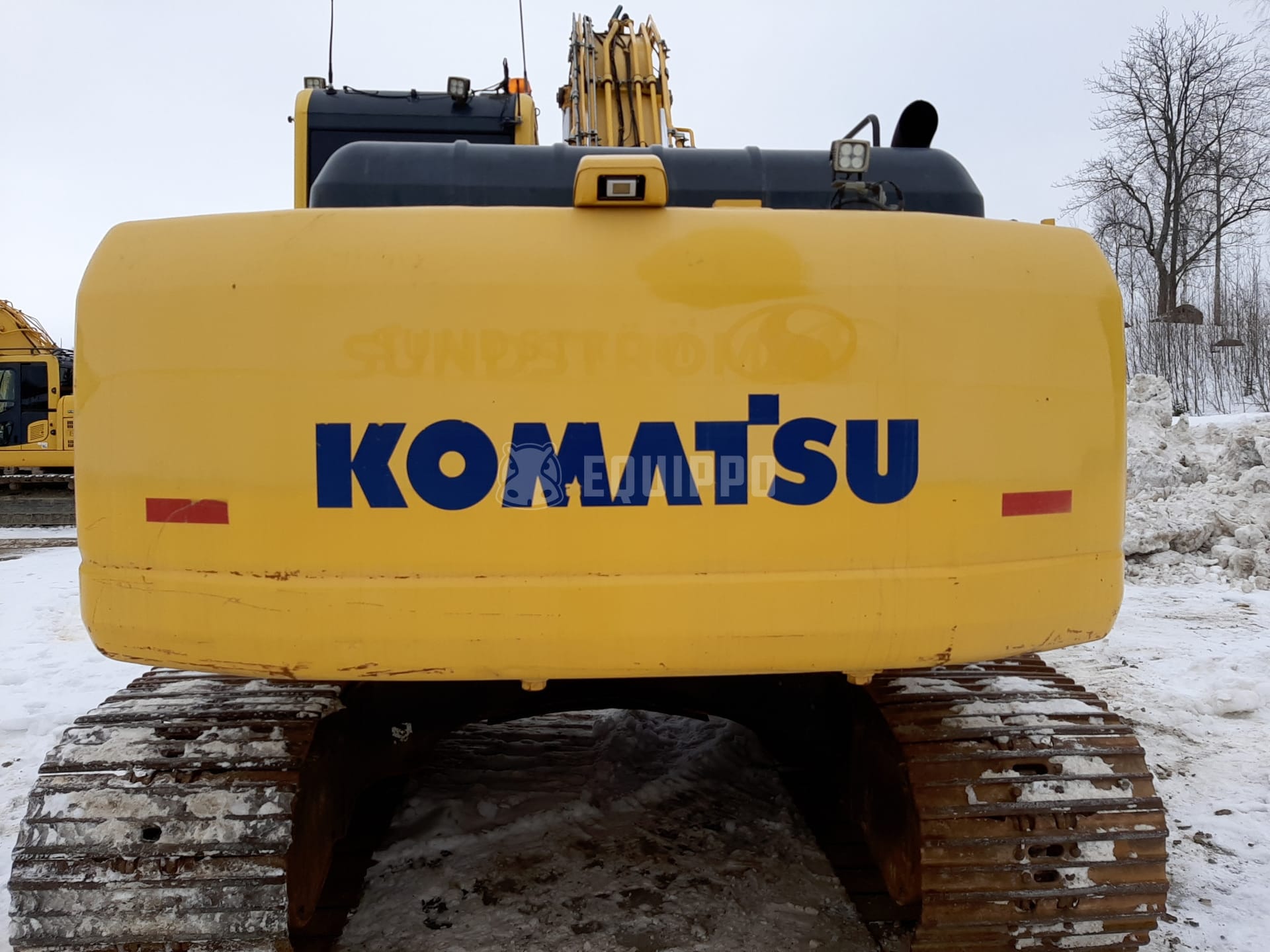 Komatsu PC210LC-8K  -  Engcon EC226 tiltrotator - - Used Tracked Excavator