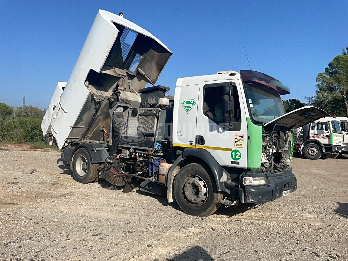 Renault Midlum 15500  - - Used Sweeper