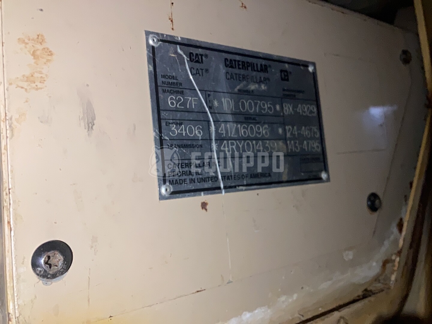 Caterpillar 627 F - - Used Scraper