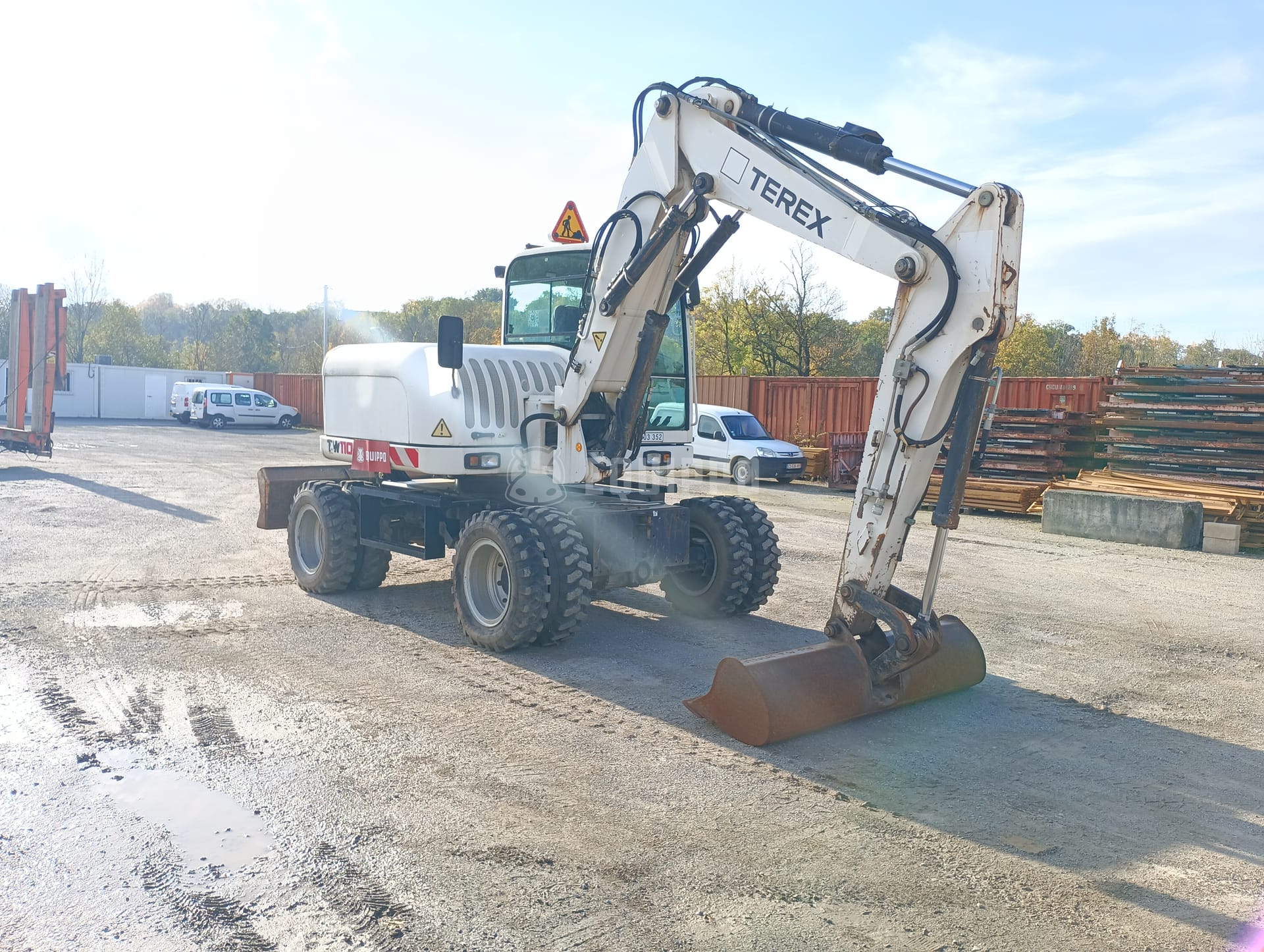 Terex TW110 - - Used Wheeled Excavator