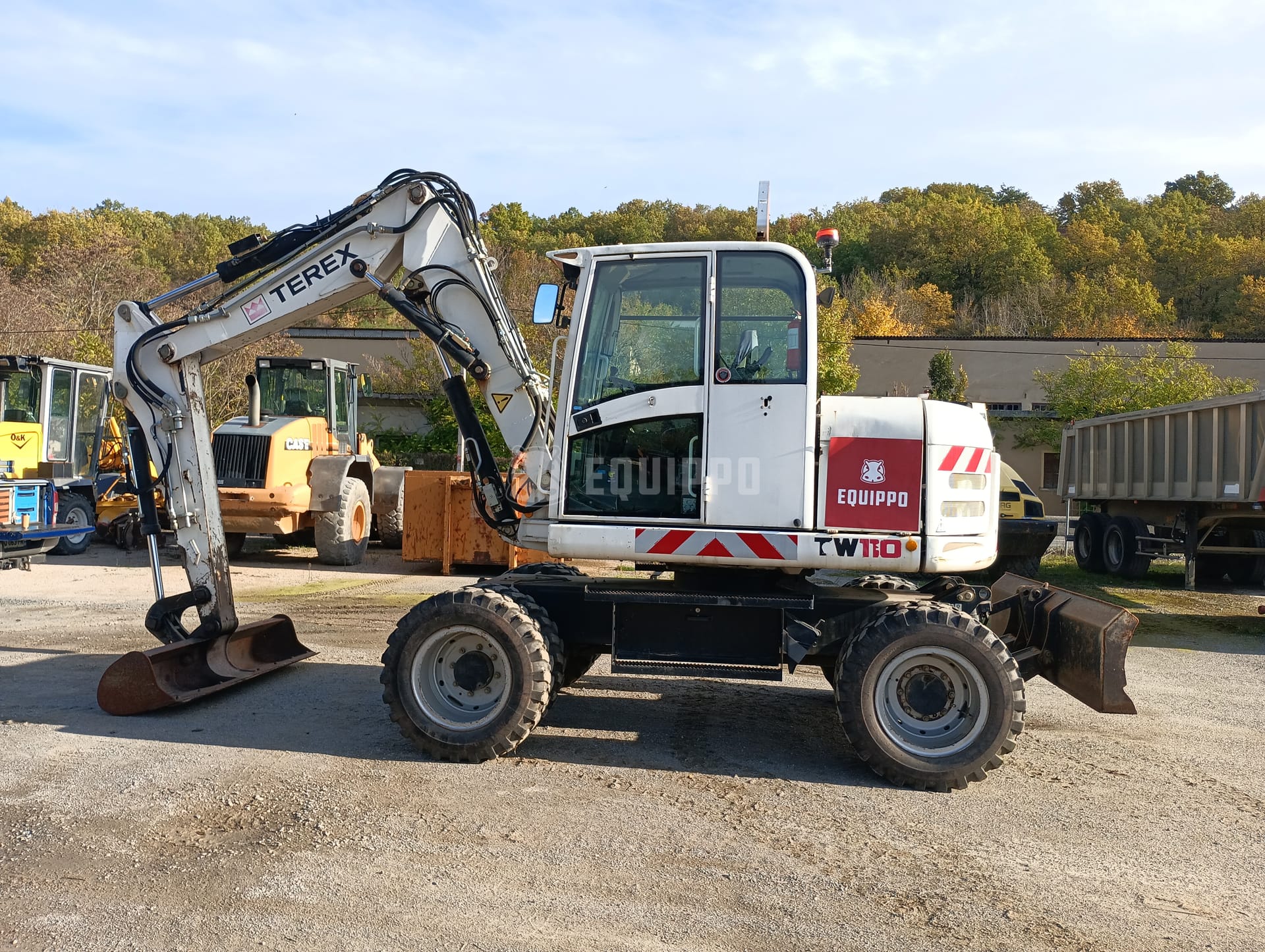 Terex TW110 - - Used Wheeled Excavator