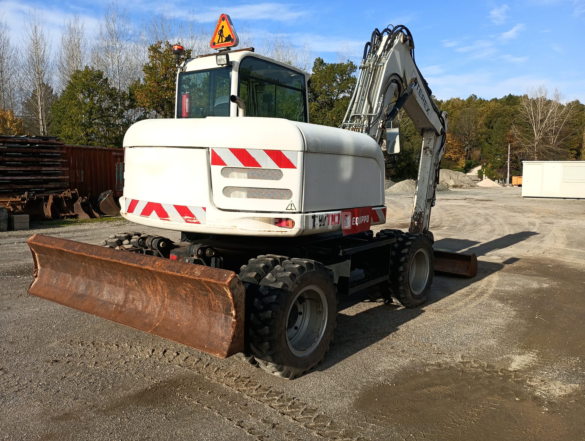 Terex TW110 - - Used Wheeled Excavator