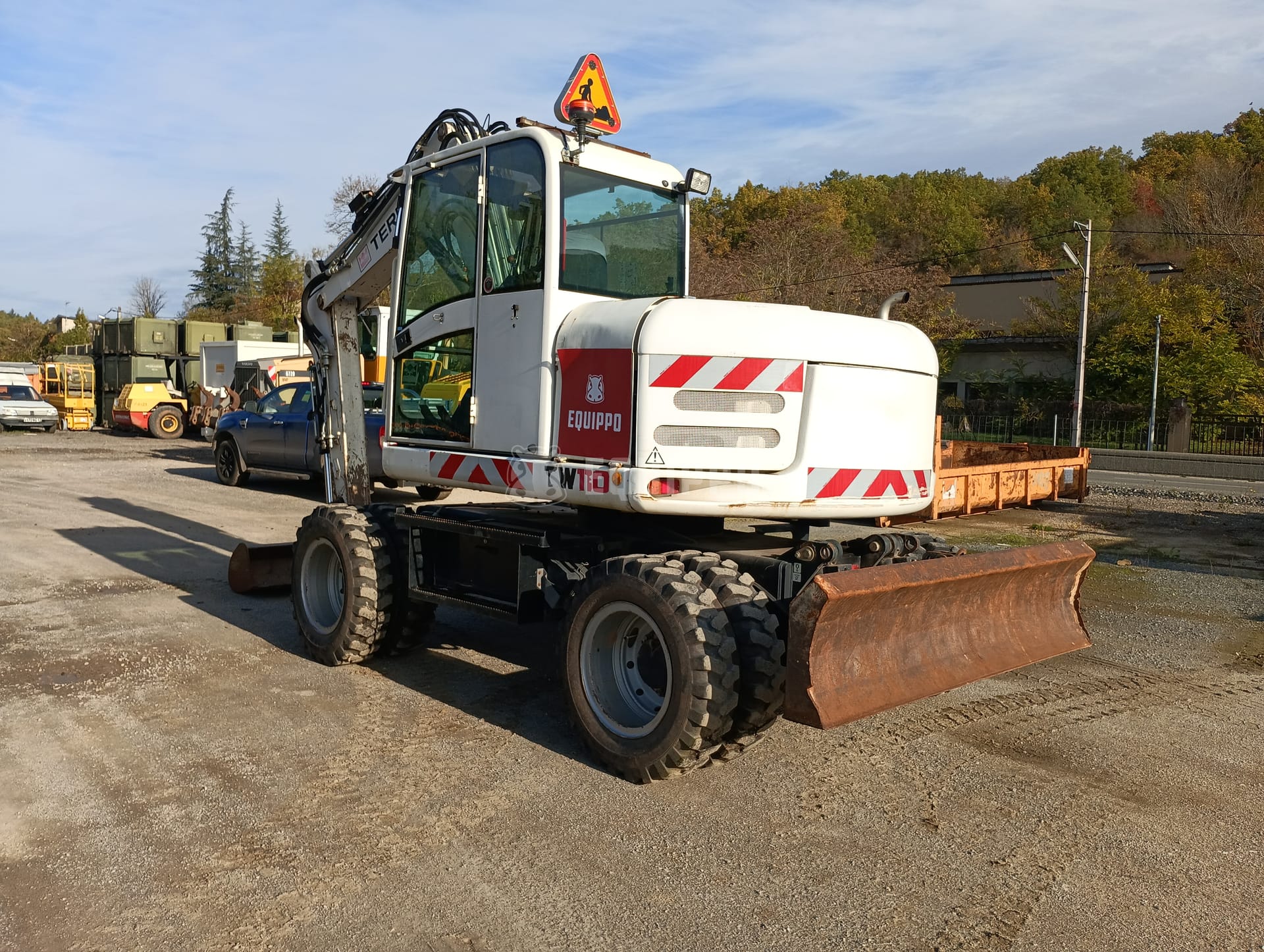 Terex TW110 - - Used Wheeled Excavator
