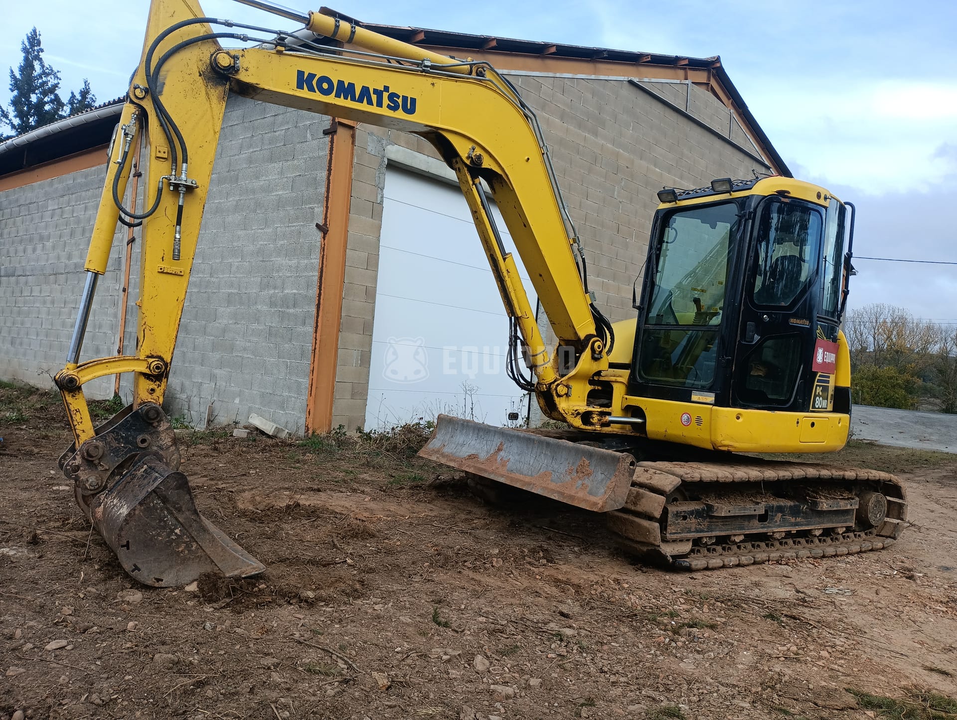 Komatsu PC80MR-3  - - Used Midi Excavator 7t - 12t