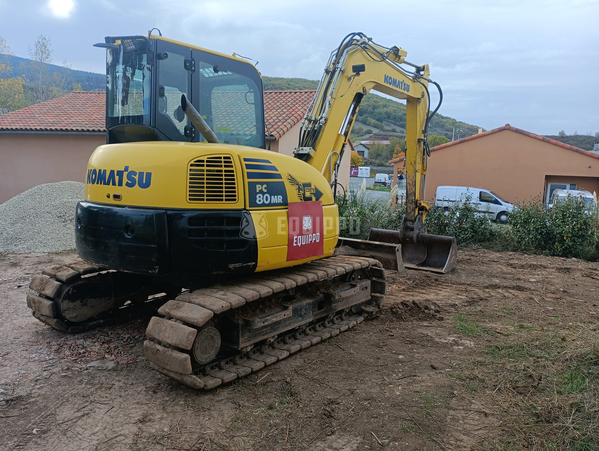 Komatsu PC80MR-3  - - Used Midi Excavator 7t - 12t