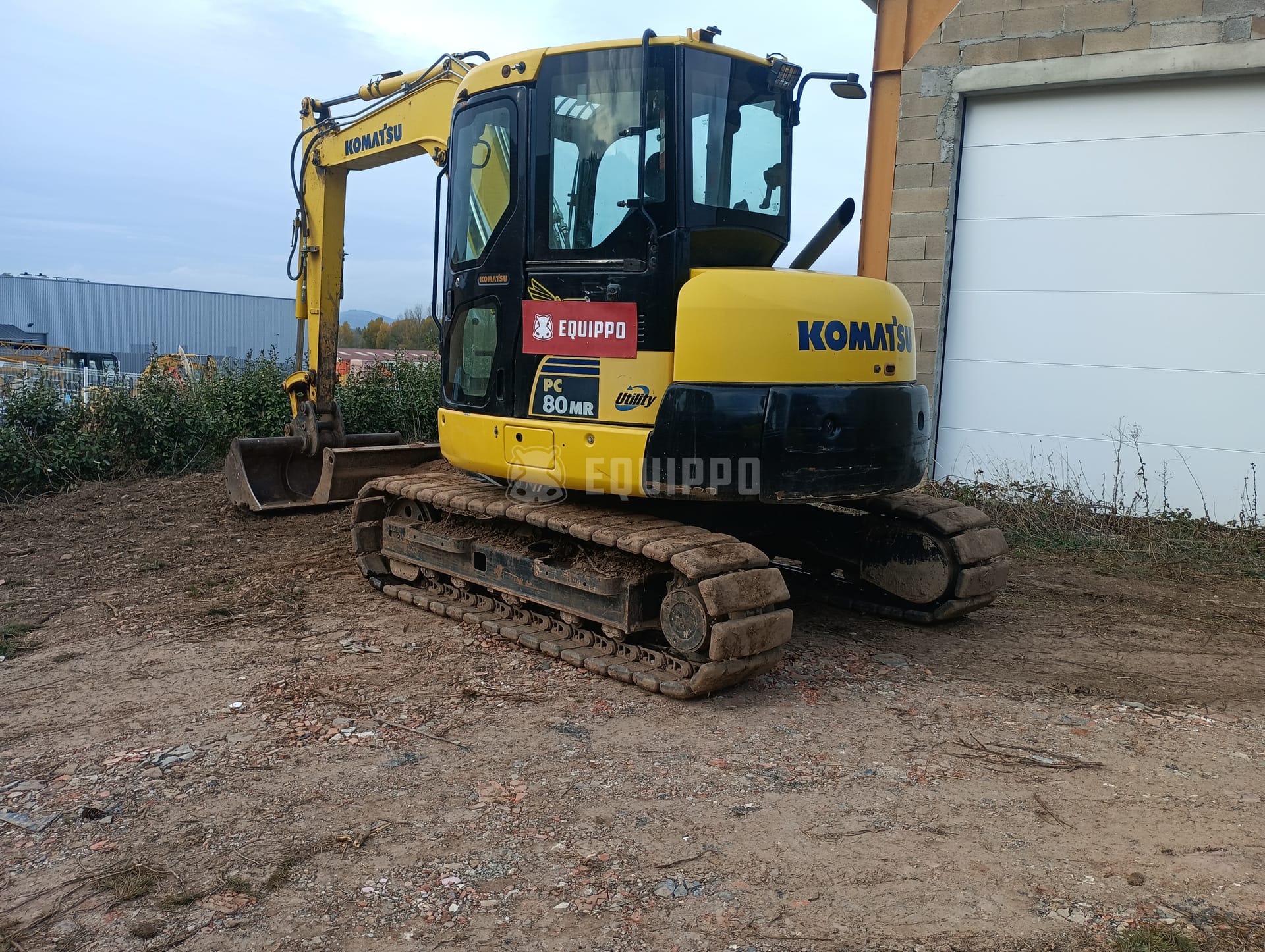 Komatsu PC80MR-3  - - Used Midi Excavator 7t - 12t