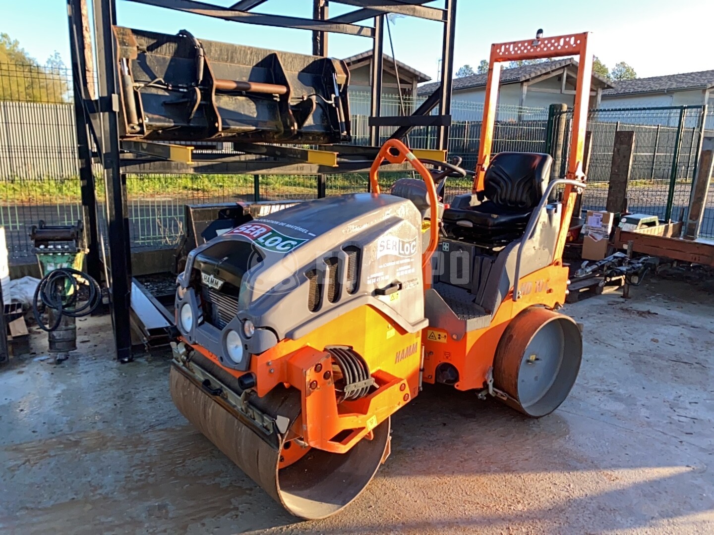 Hamm HD 10C VV - - Gebruikte Tandemtrilwals