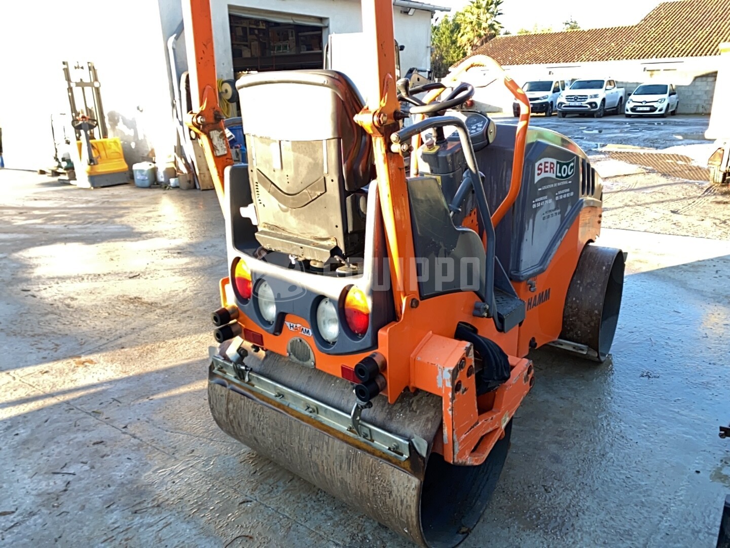 Hamm HD 10C VV - - Gebruikte Tandemtrilwals