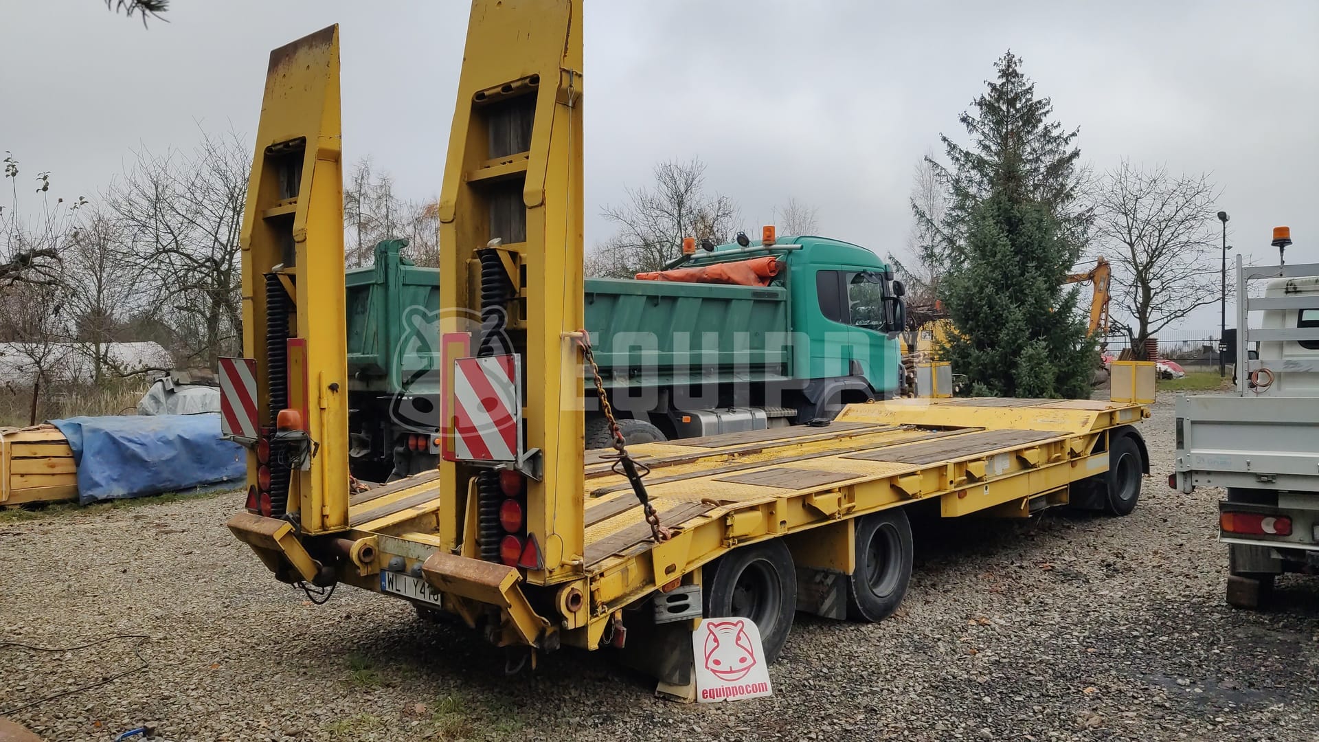 Schwarzmüller 2-axle 3-way tipper semitrailer - building site - - Semi-remorque d’Occasion