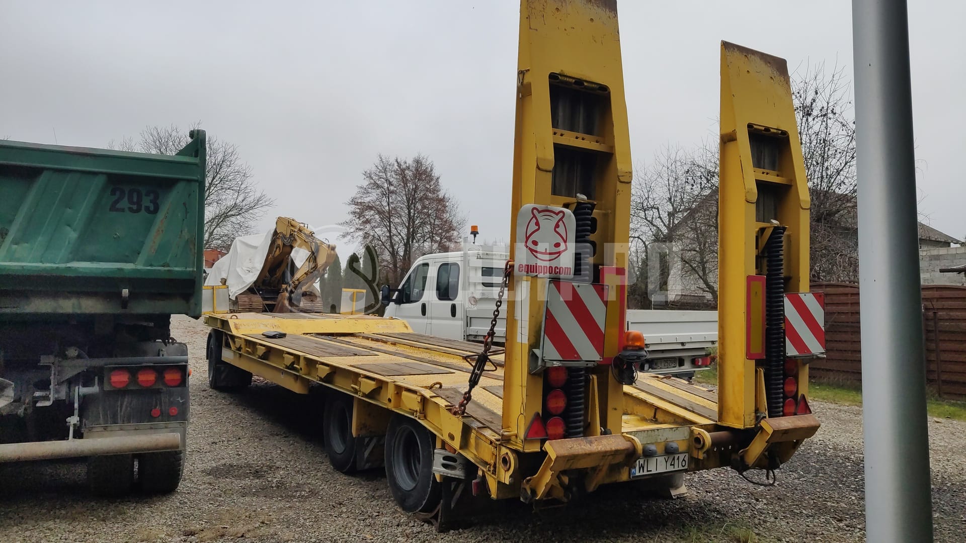 Schwarzmüller 2-axle 3-way tipper semitrailer - building site - - Semi-remorque d’Occasion