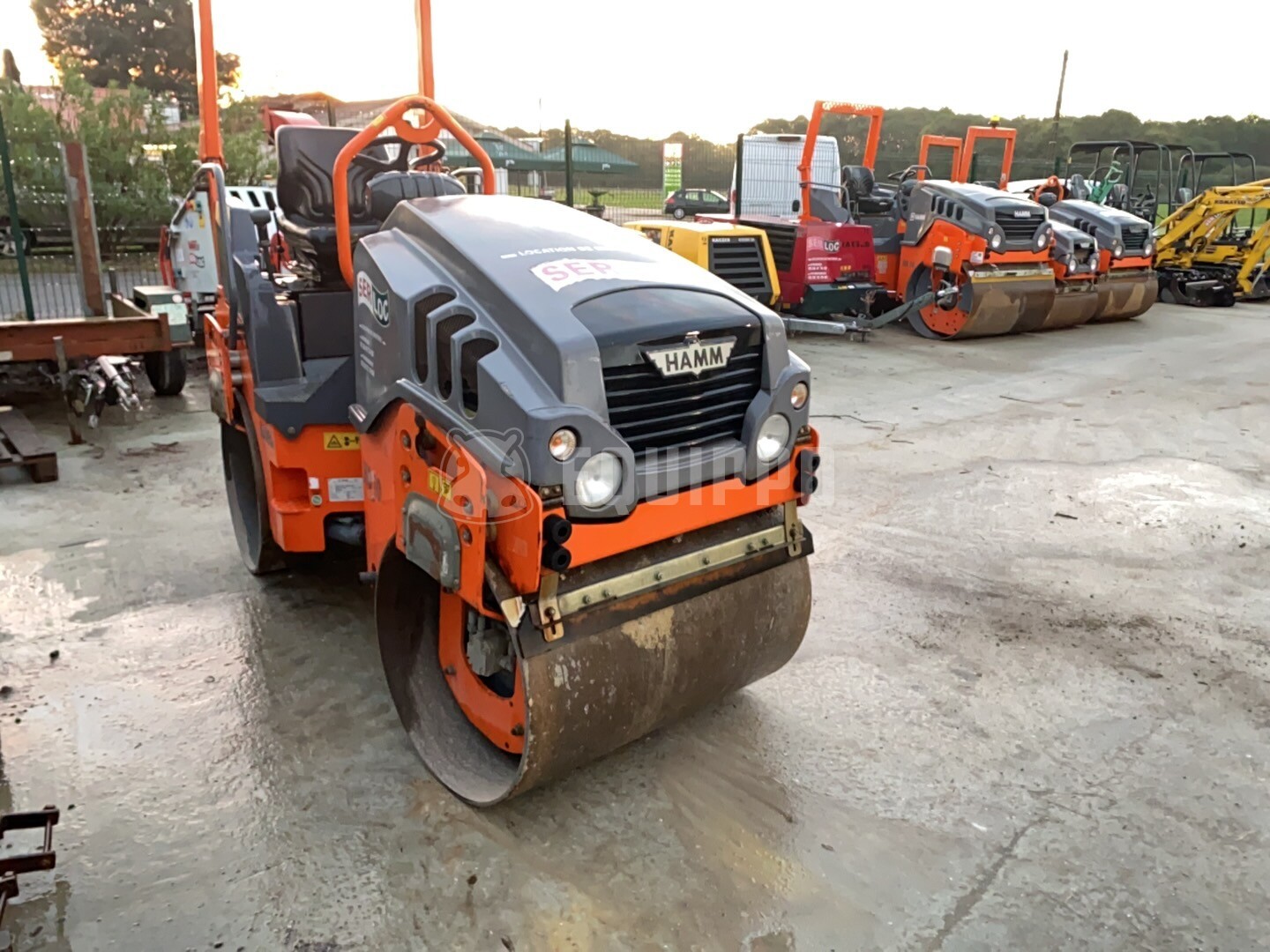 Hamm H200 / HD 10 VV - - Used Tandem Roller