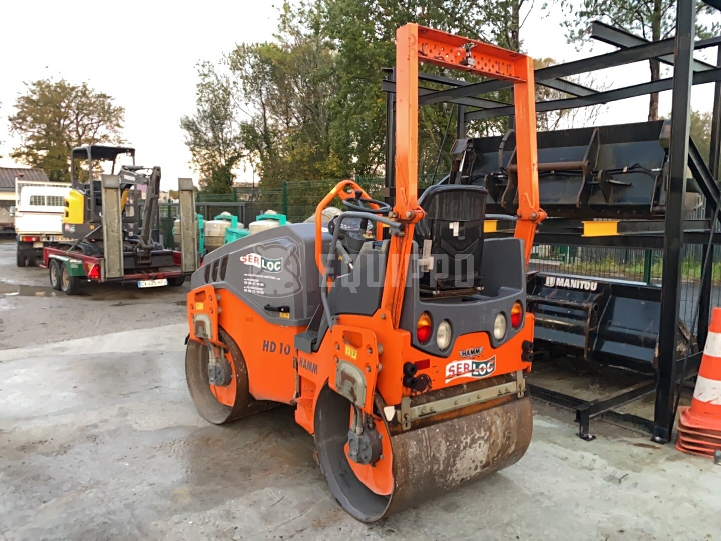 Hamm H200 / HD 10 VV - - Used Tandem Roller