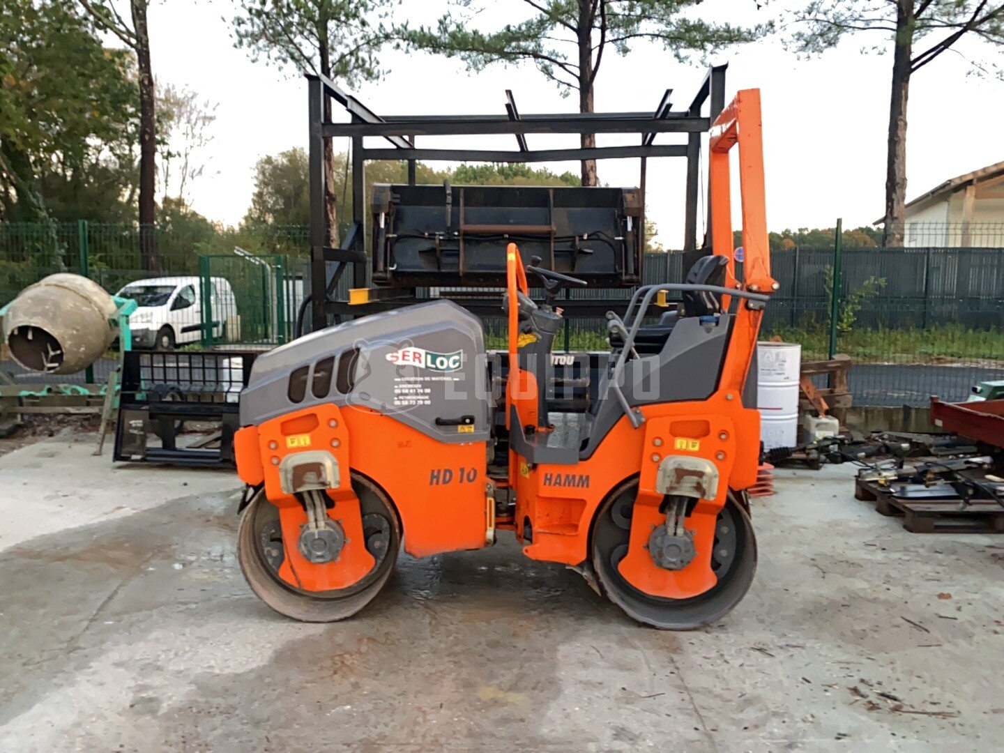 Hamm H200 / HD 10 VV - - Used Tandem Roller