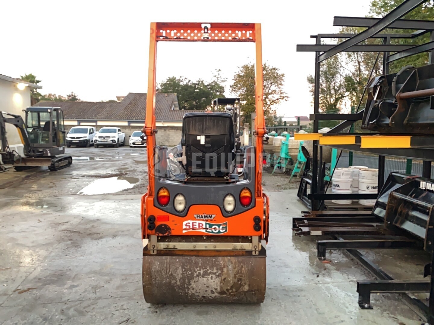 Hamm H200 / HD 10 VV - - Used Tandem Roller