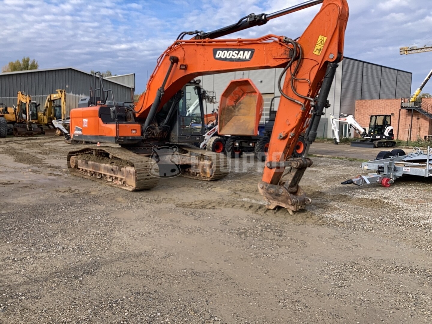 Doosan Dx 255 Lc - - Excavadora de cadenas Usada