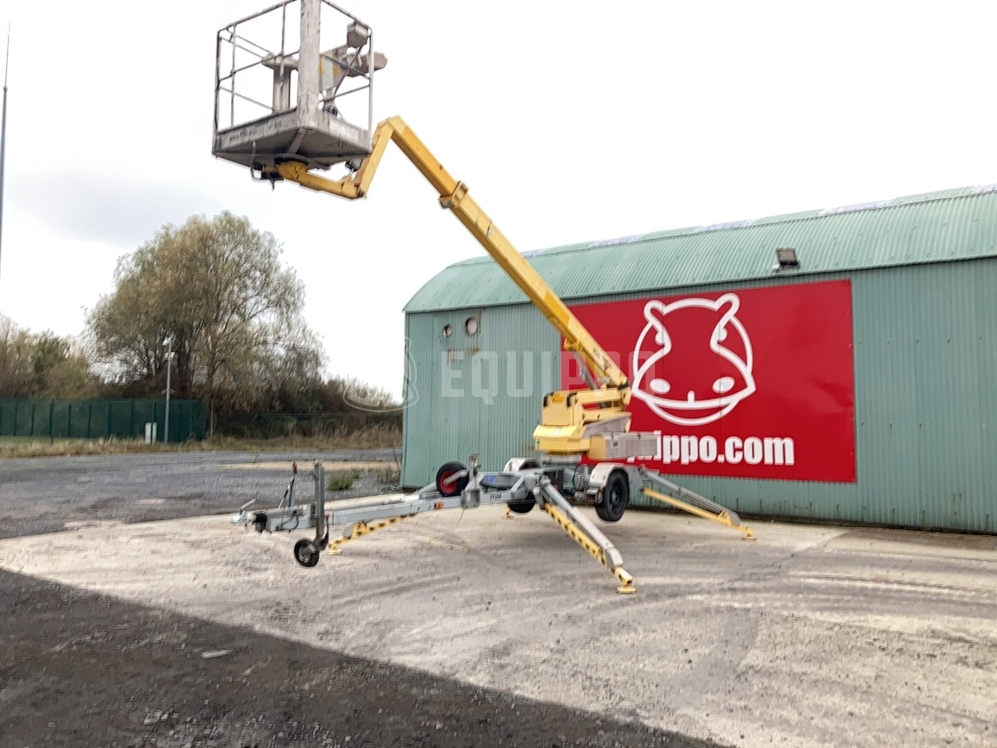 Omme 1550 EX - - Gebrauchte Trailer-Mounted Boom Lift