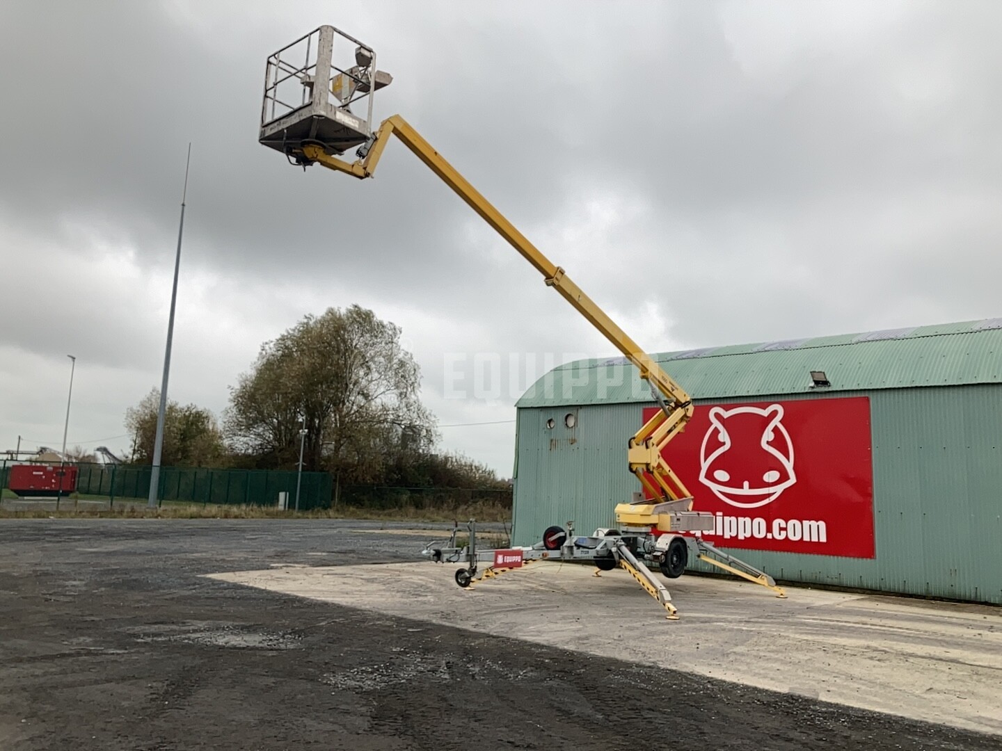 Omme 1550 EX - - Gebrauchte Trailer-Mounted Boom Lift