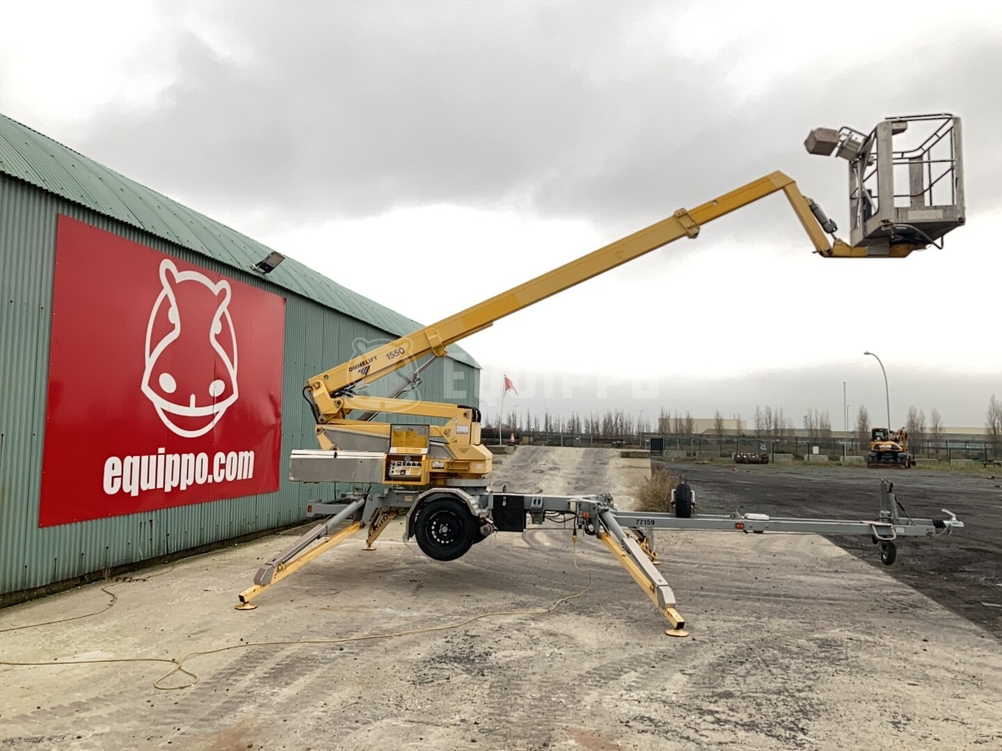 Omme 1550 EX - - Gebrauchte Trailer-Mounted Boom Lift