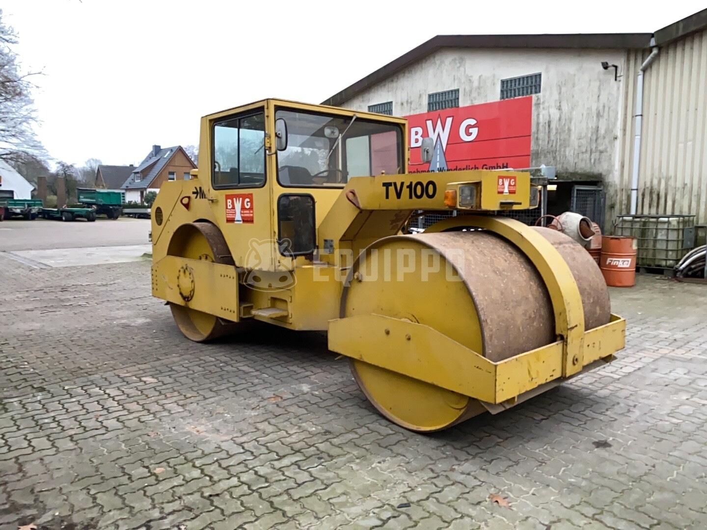 MBU TV 100 COMME BOMAG BW 170 AD - - Compacteur Tandem d’Occasion