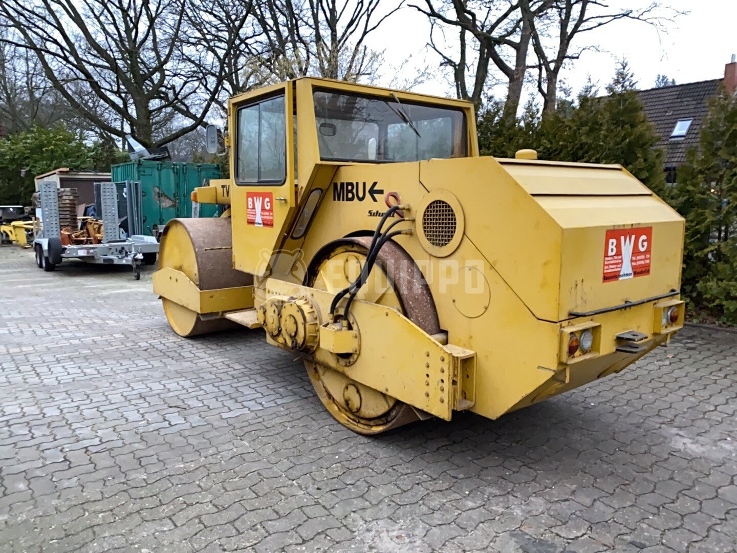 MBU TV 100 COMME BOMAG BW 170 AD - - Compacteur Tandem d’Occasion