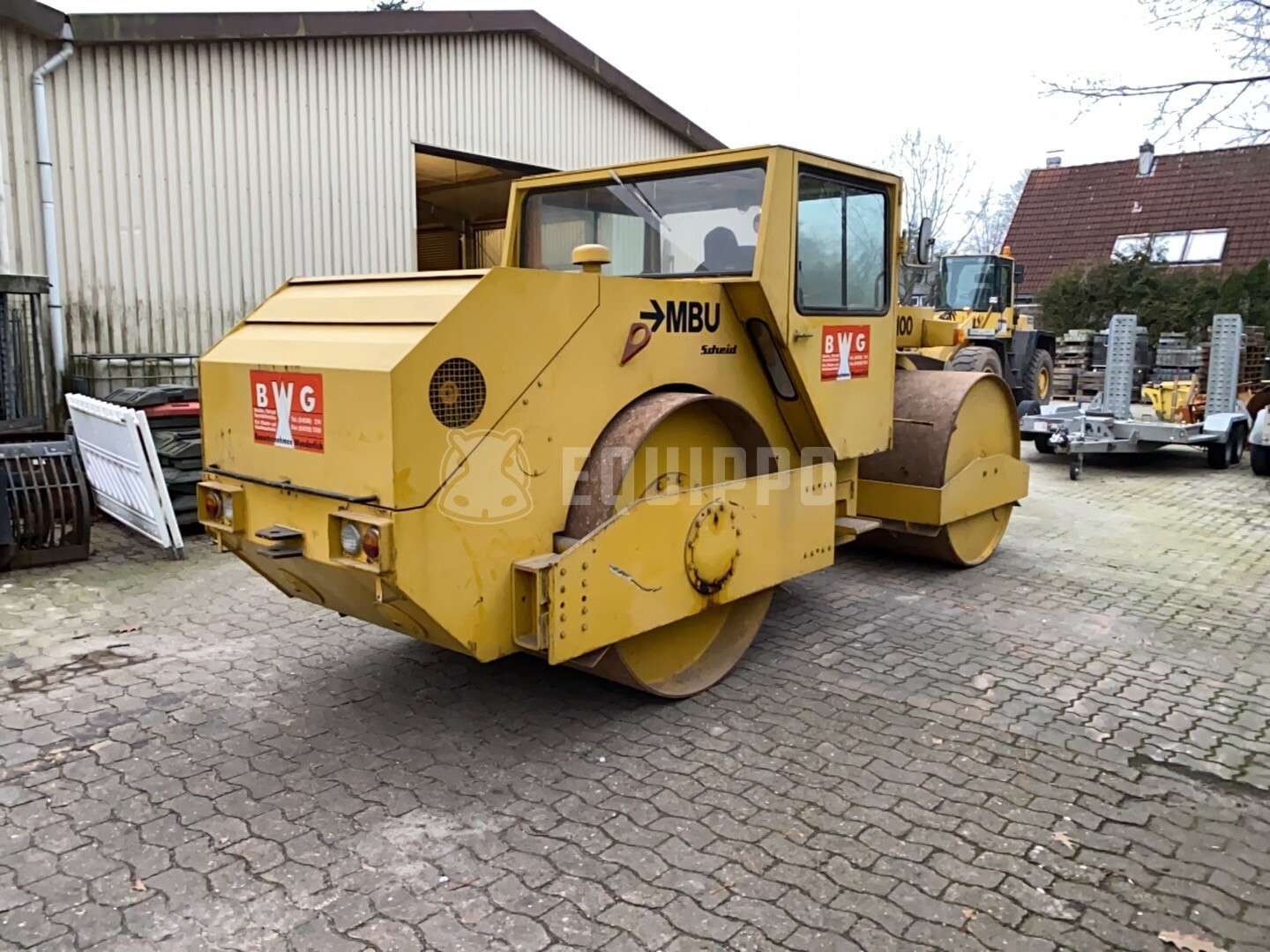 MBU TV 100 COMME BOMAG BW 170 AD - - Compacteur Tandem d’Occasion