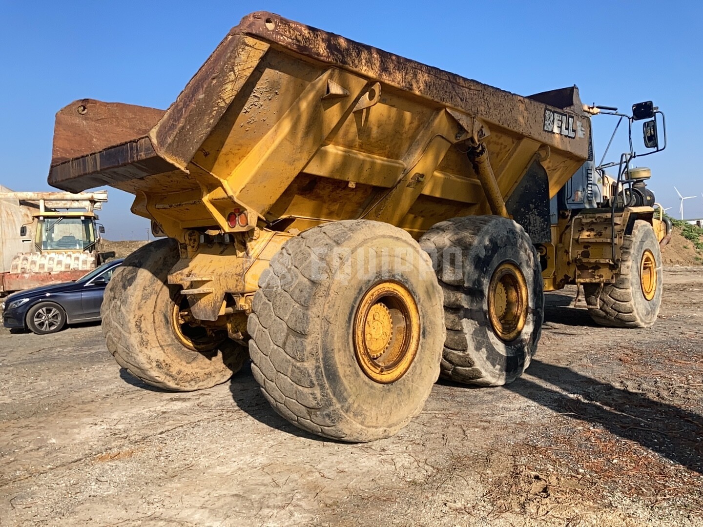Bell B40CR 6x6 - - Used Articulated Dump Truck