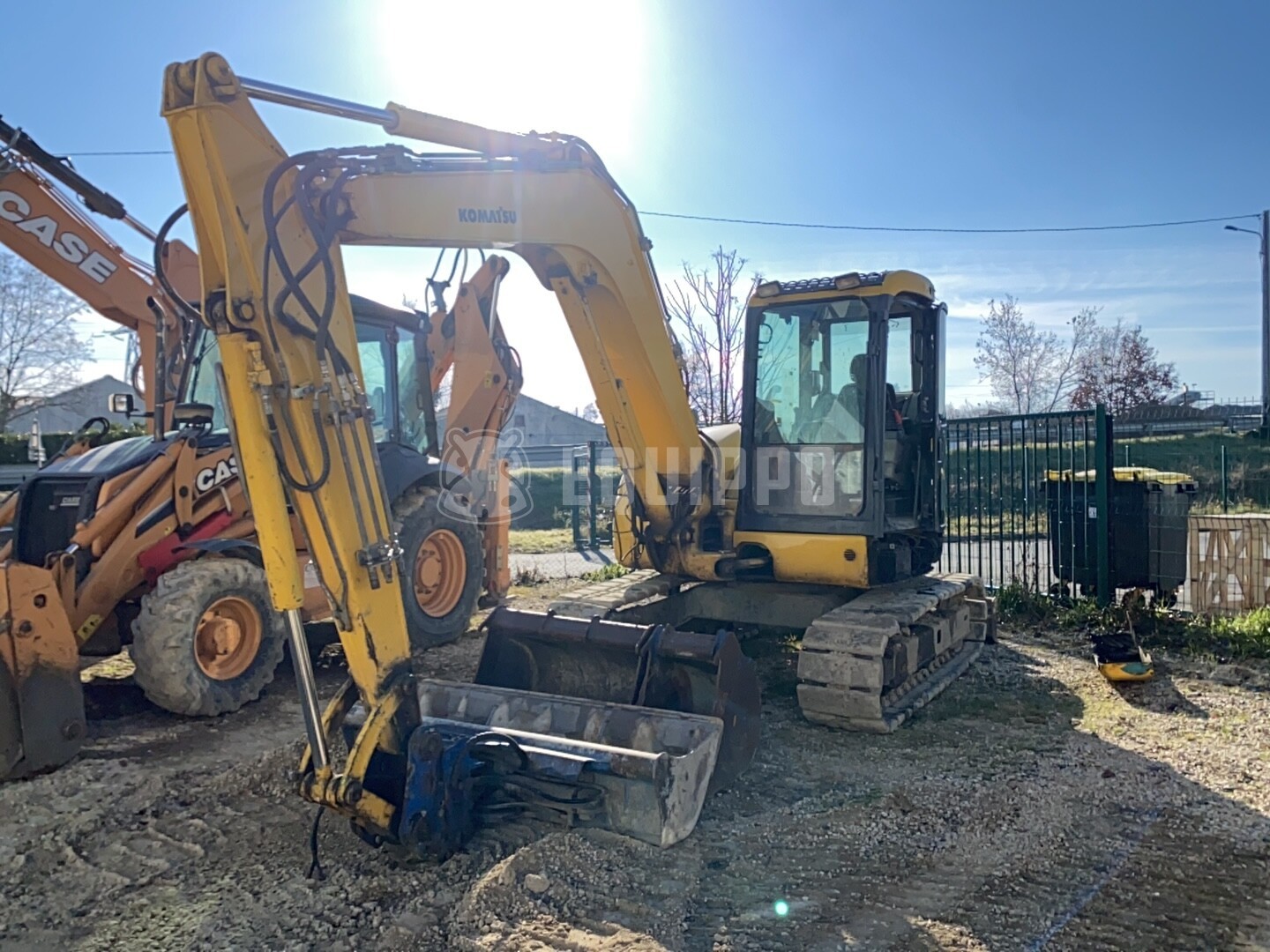 Komatsu PC80MR3 - - Used Midi Excavator 7t - 12t