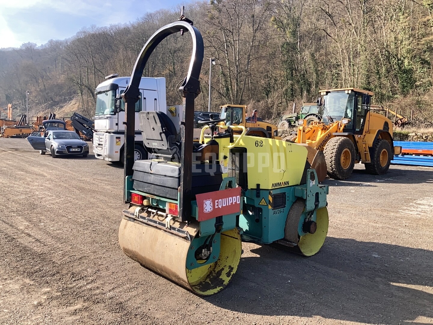 Ammann AV 26-2 - - Used Tandem Roller