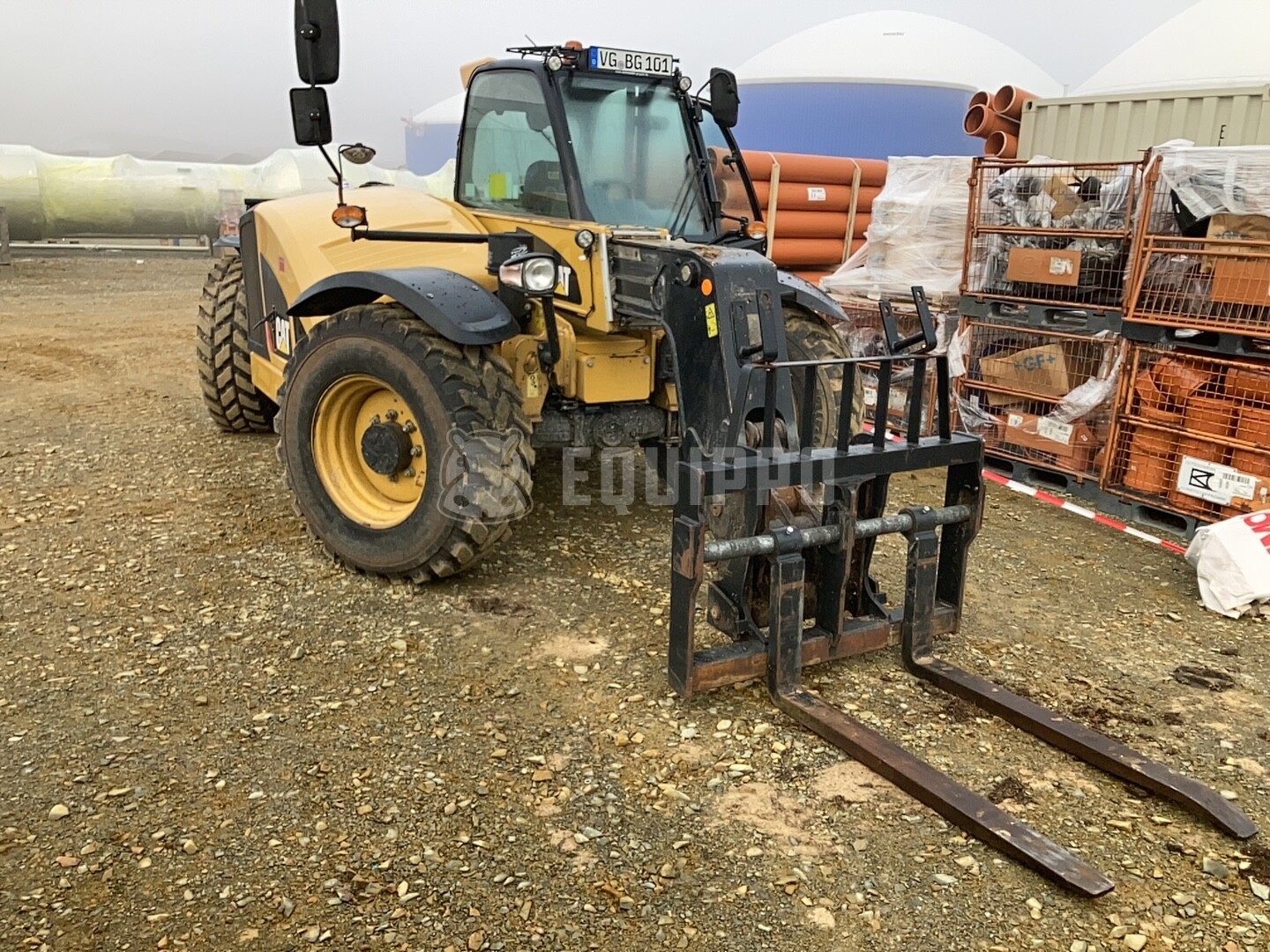 Caterpillar TH408D - - Used Telescopic Forklift
