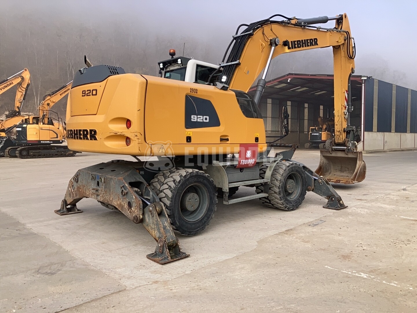 Liebherr A 920 Litronic - - Used Wheeled Excavator