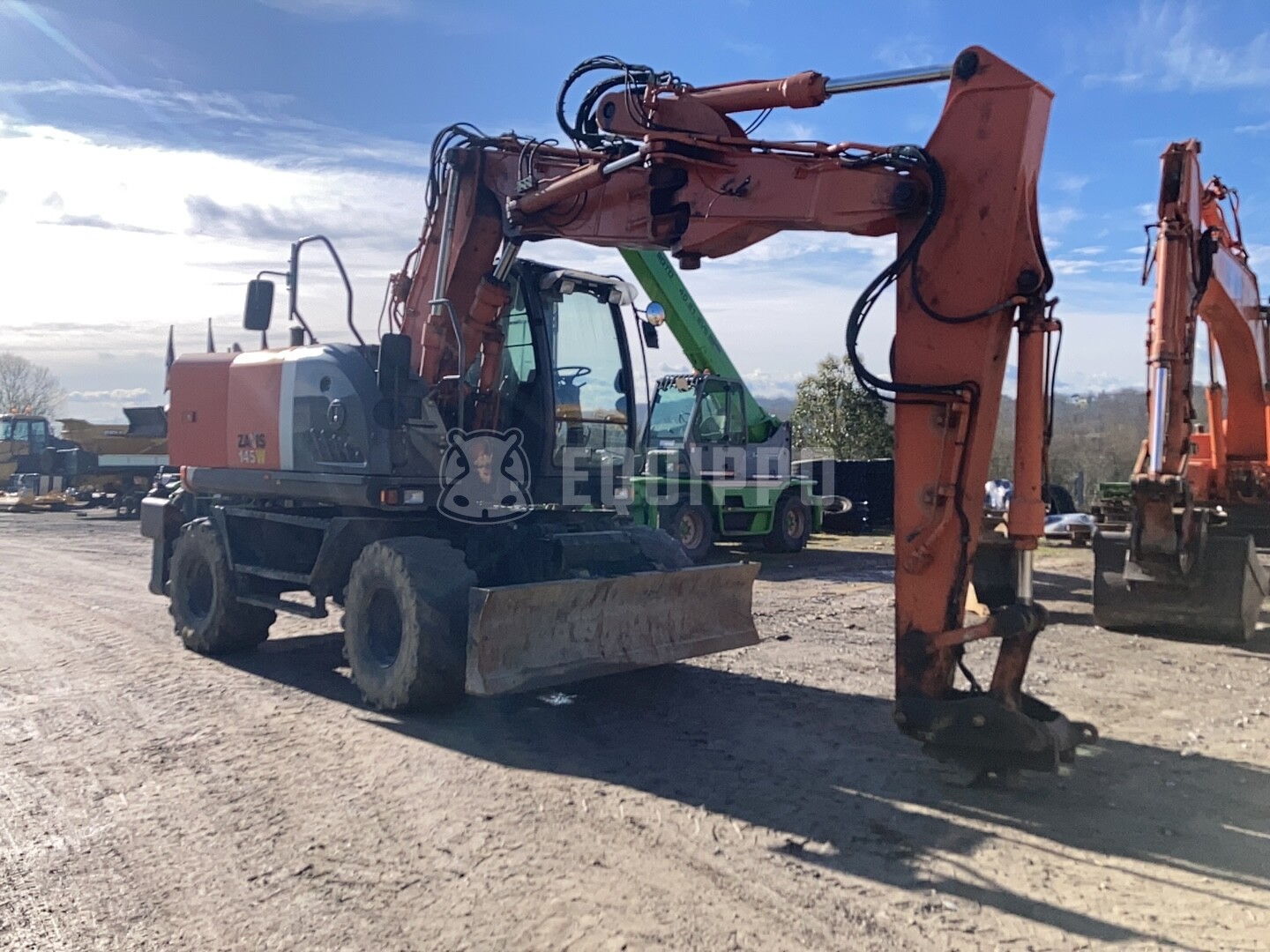 Hitachi ZX145W-3 - - Used Wheeled Excavator