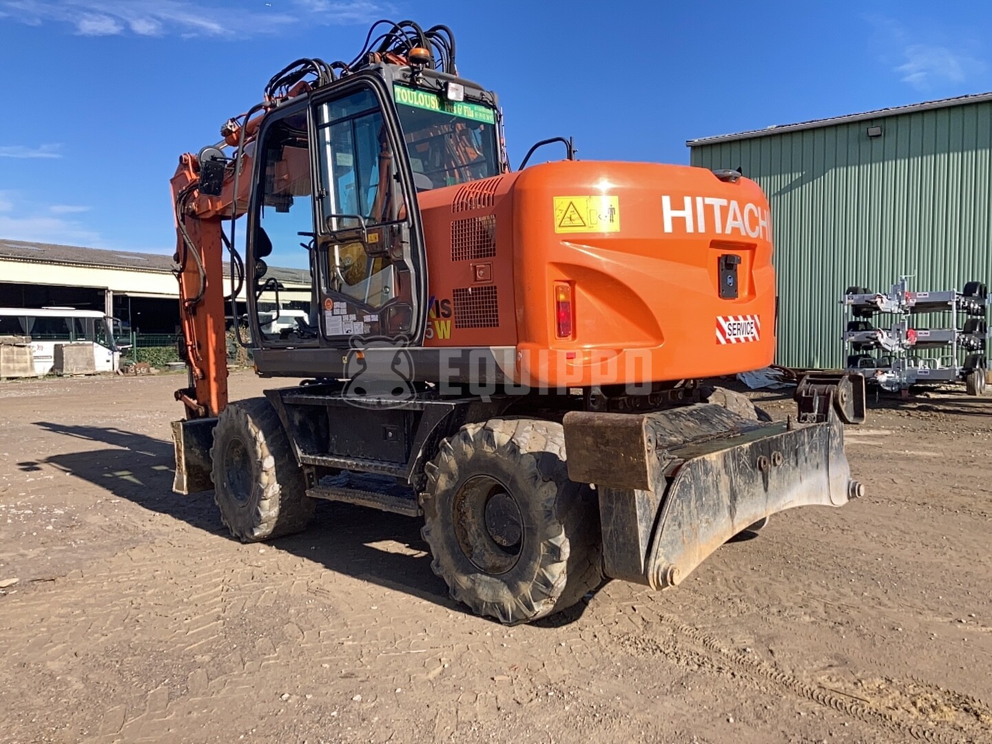 Hitachi ZX145W-3 - - Used Wheeled Excavator