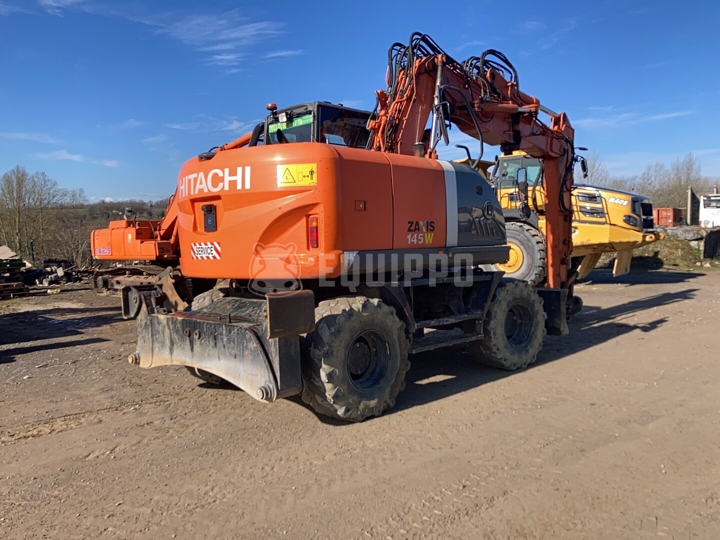 Hitachi ZX145W-3 - - Used Wheeled Excavator