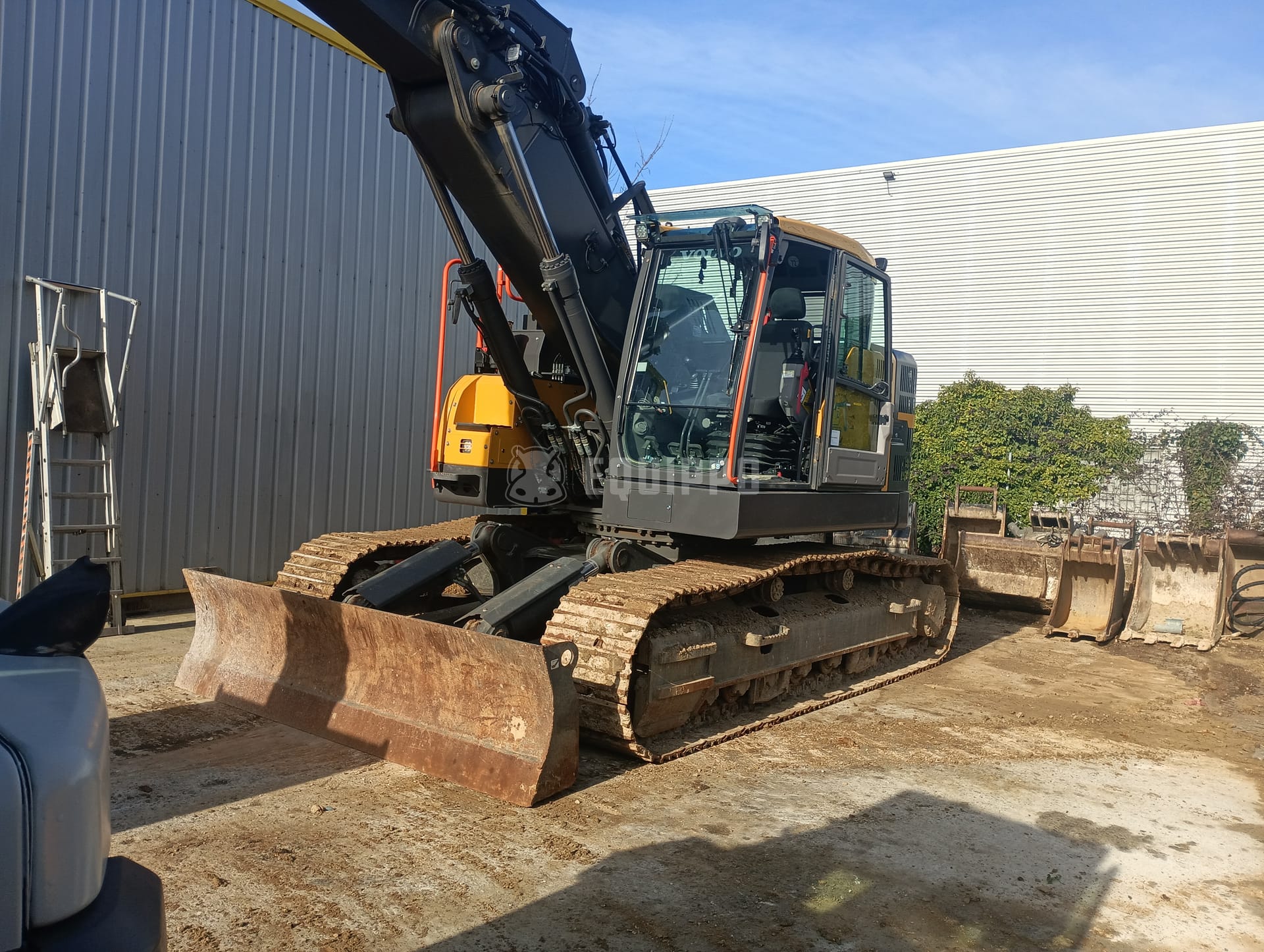 Volvo ECR355ENL with Dig Assist, 4 buckets and Kardan-Adapter - - Used Tracked Excavator