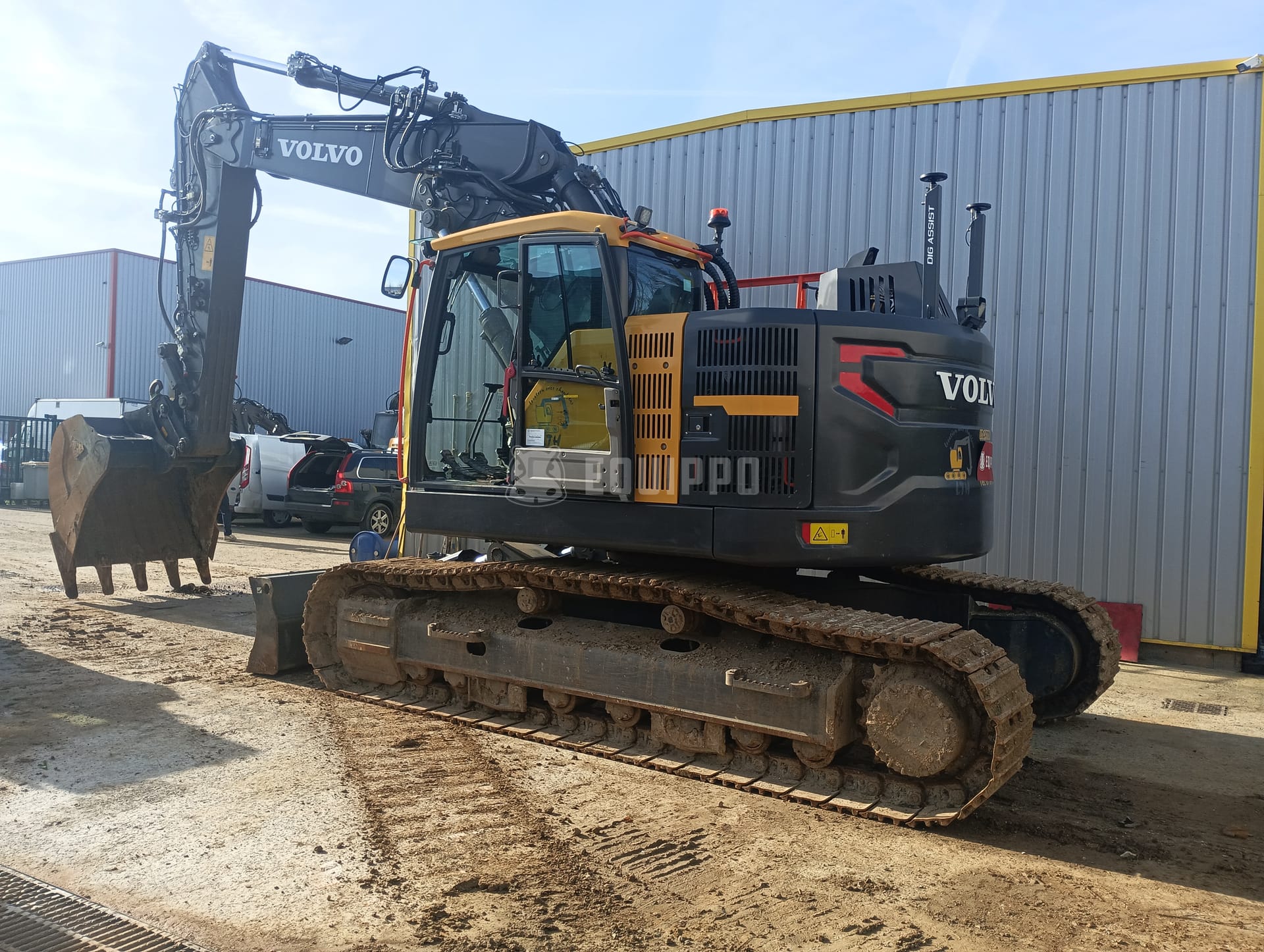 Volvo ECR355ENL with Dig Assist, 4 buckets and Kardan-Adapter - - Used Tracked Excavator