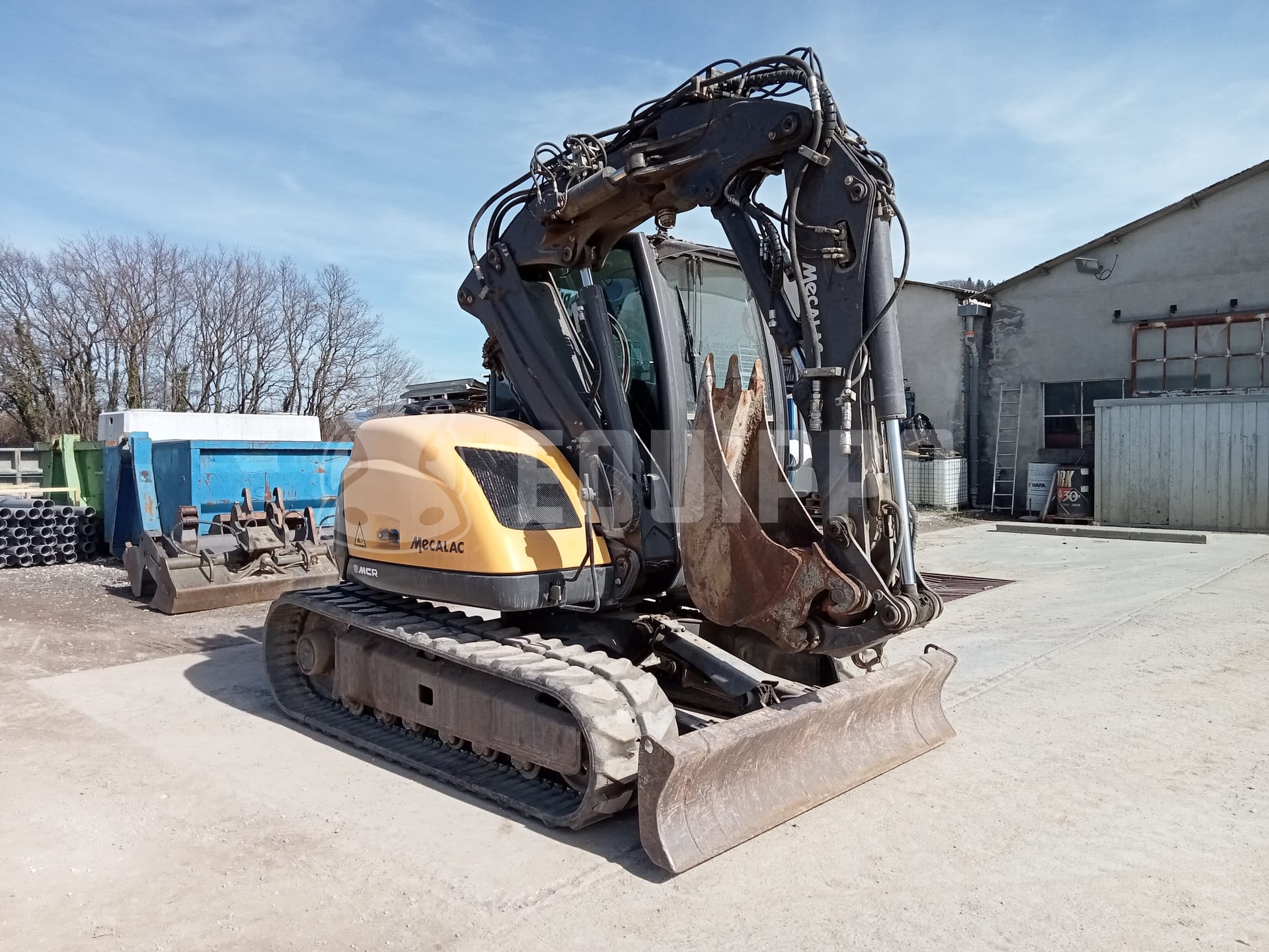 Mecalac 8MCR - - Used Midi Excavator 7t - 12t