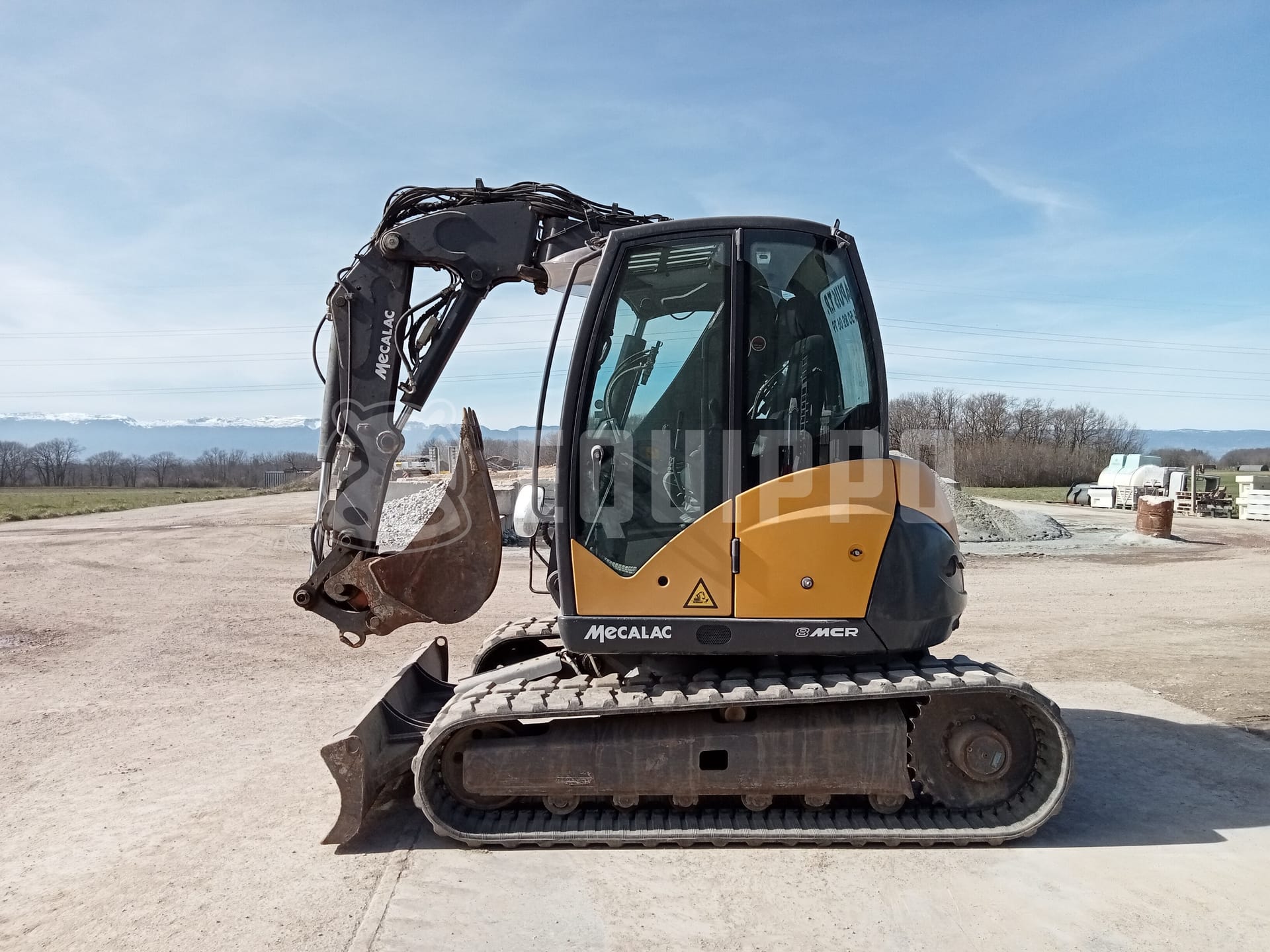 Mecalac 8MCR - - Used Midi Excavator 7t - 12t