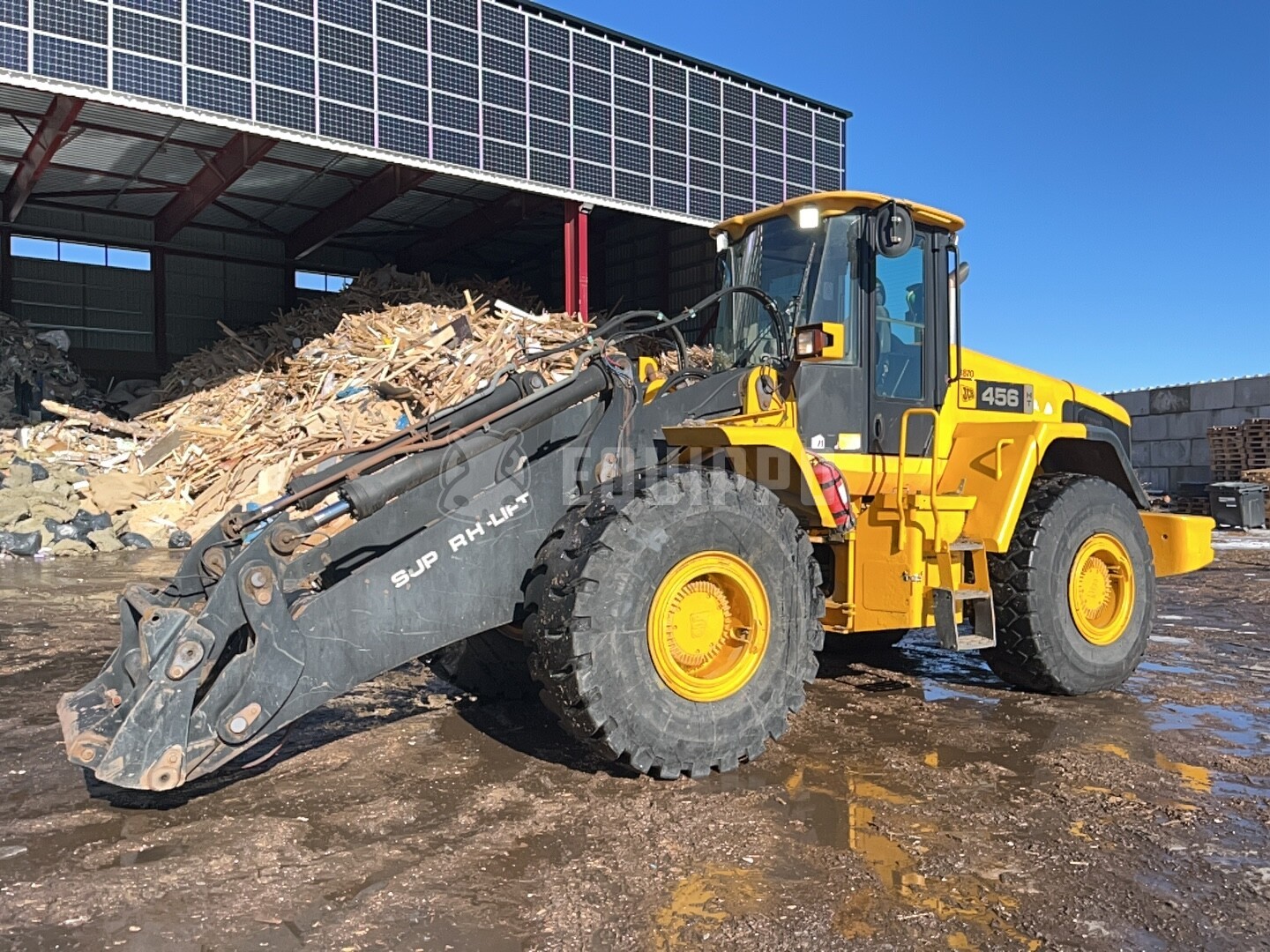 JCB 456 Ht (sin cubo) - - Cargadora de Ruedas Usada