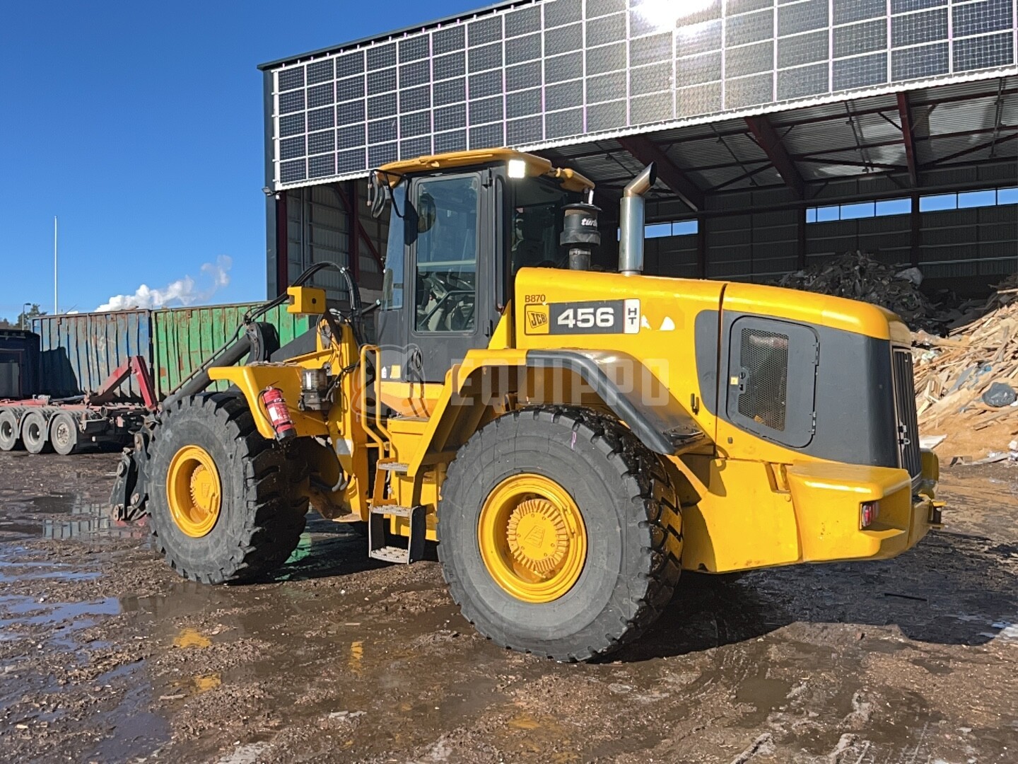 JCB 456 Ht (sin cubo) - - Cargadora de Ruedas Usada