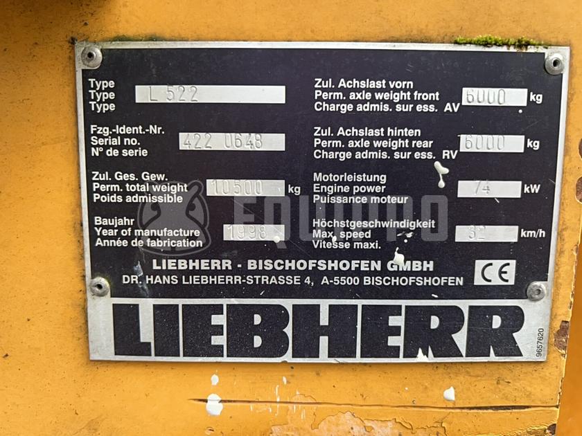 1998 ليبهير L522-44293876