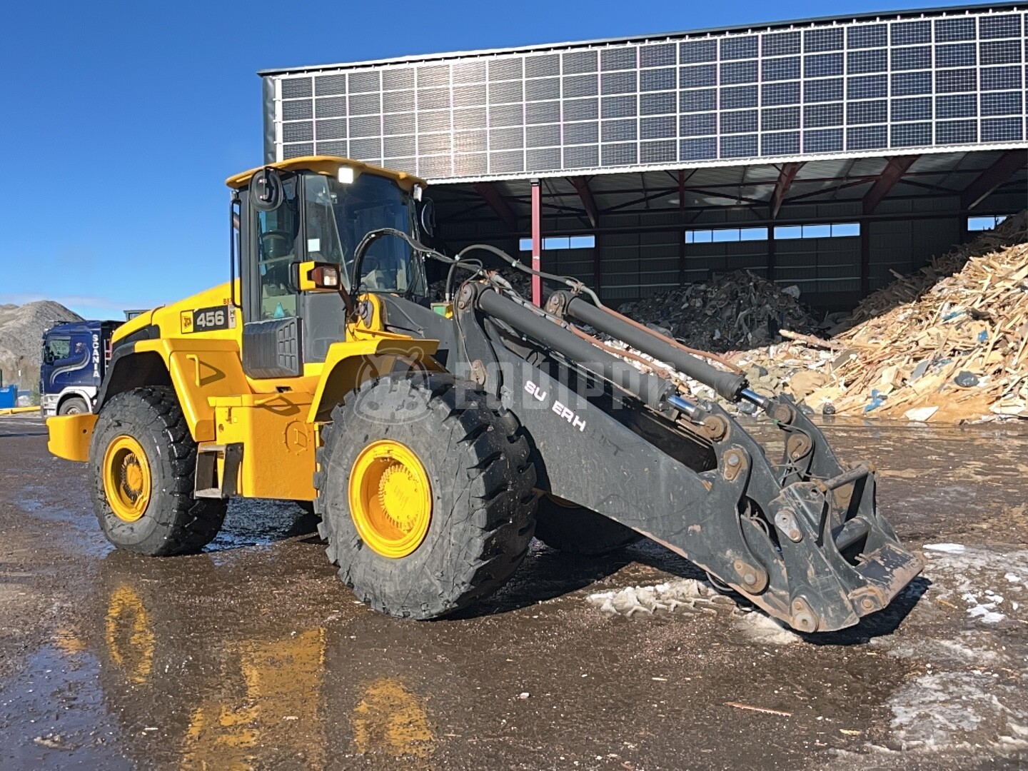 JCB 456 Ht (sin cubo) - - Cargadora de Ruedas Usada