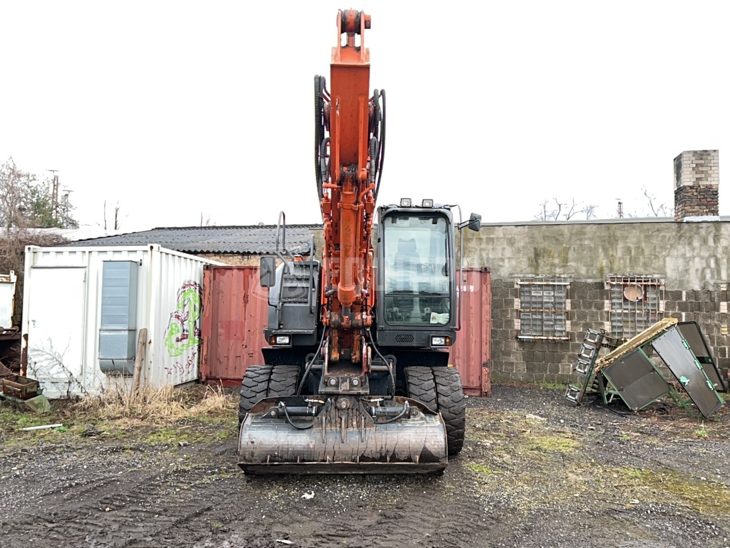 Hitachi ZX 170W-3 - - Used Wheeled Excavator